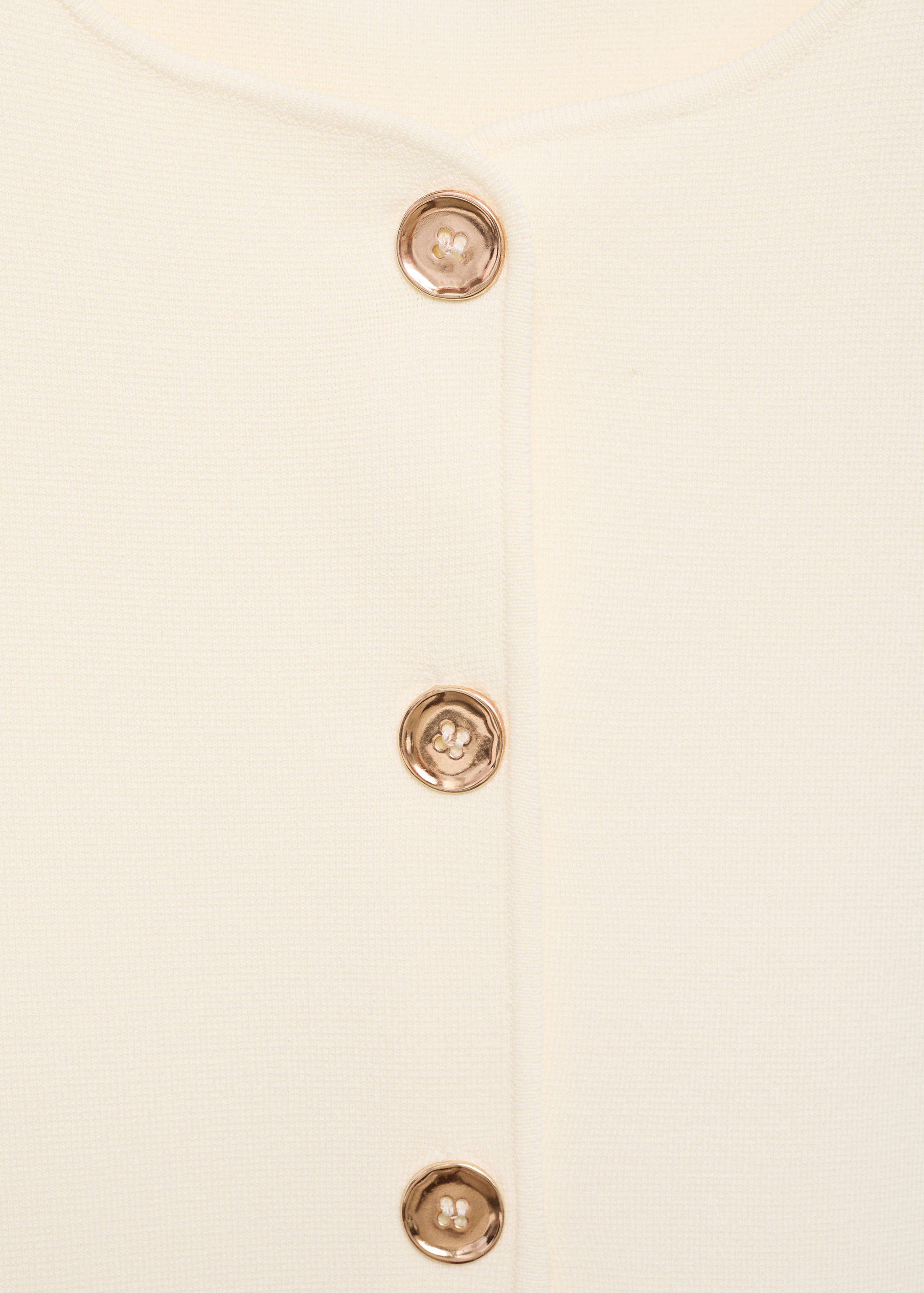 Fine-knit vest with buttons - Details of the article 8