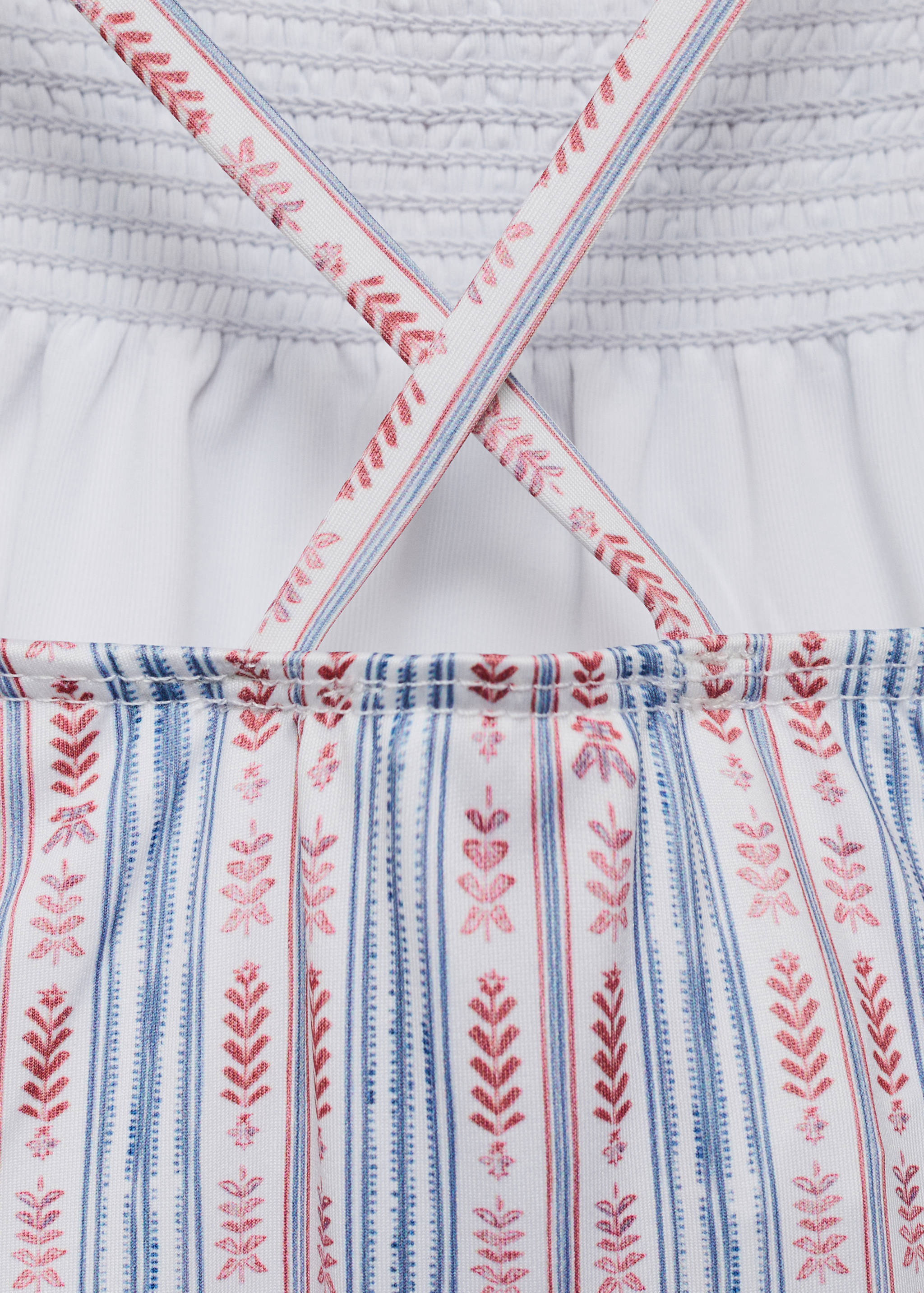 Bañador rayas panel fruncido - Detalle del artículo 0