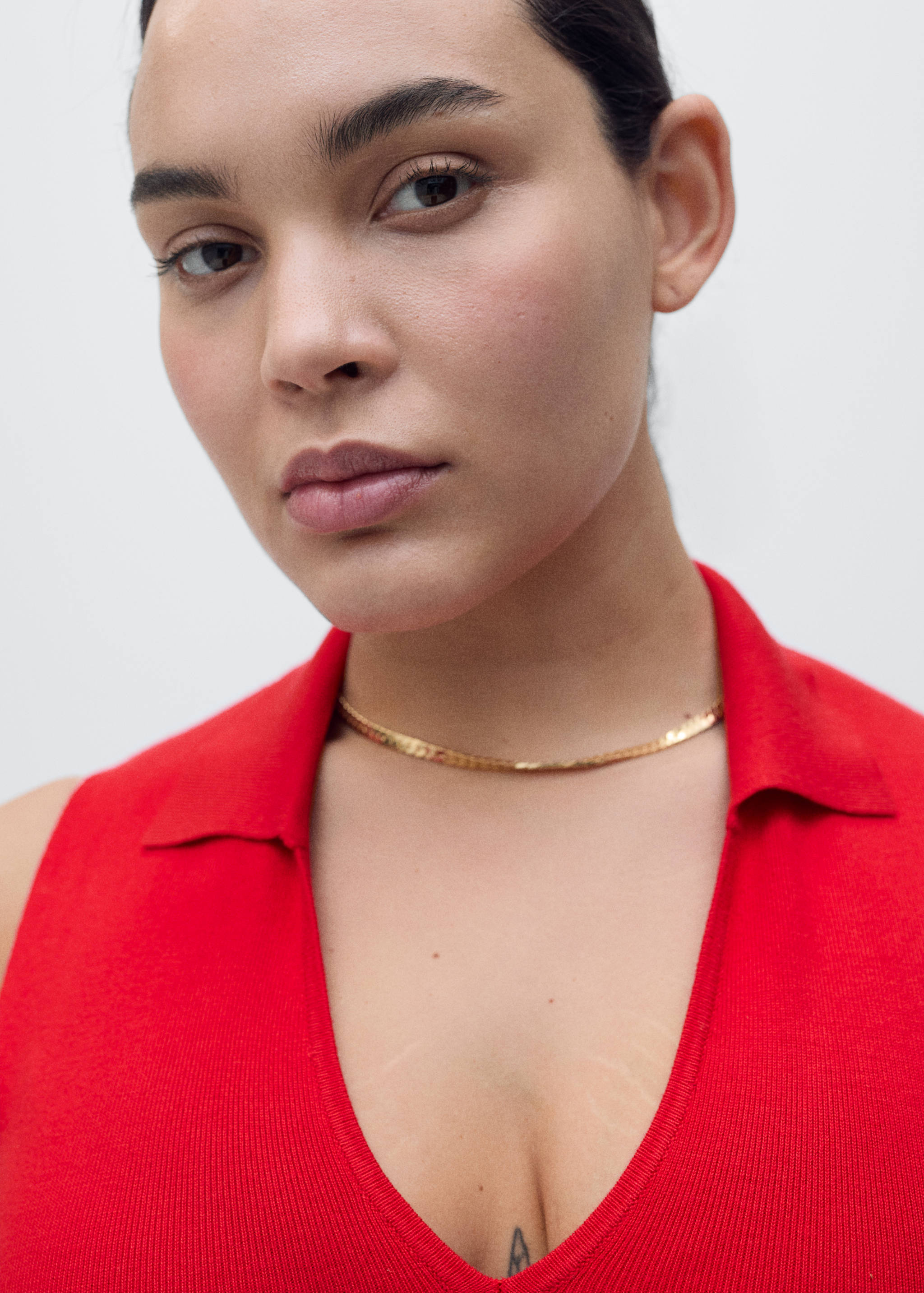 Robe midi maille rabats - Détail de l'article 4