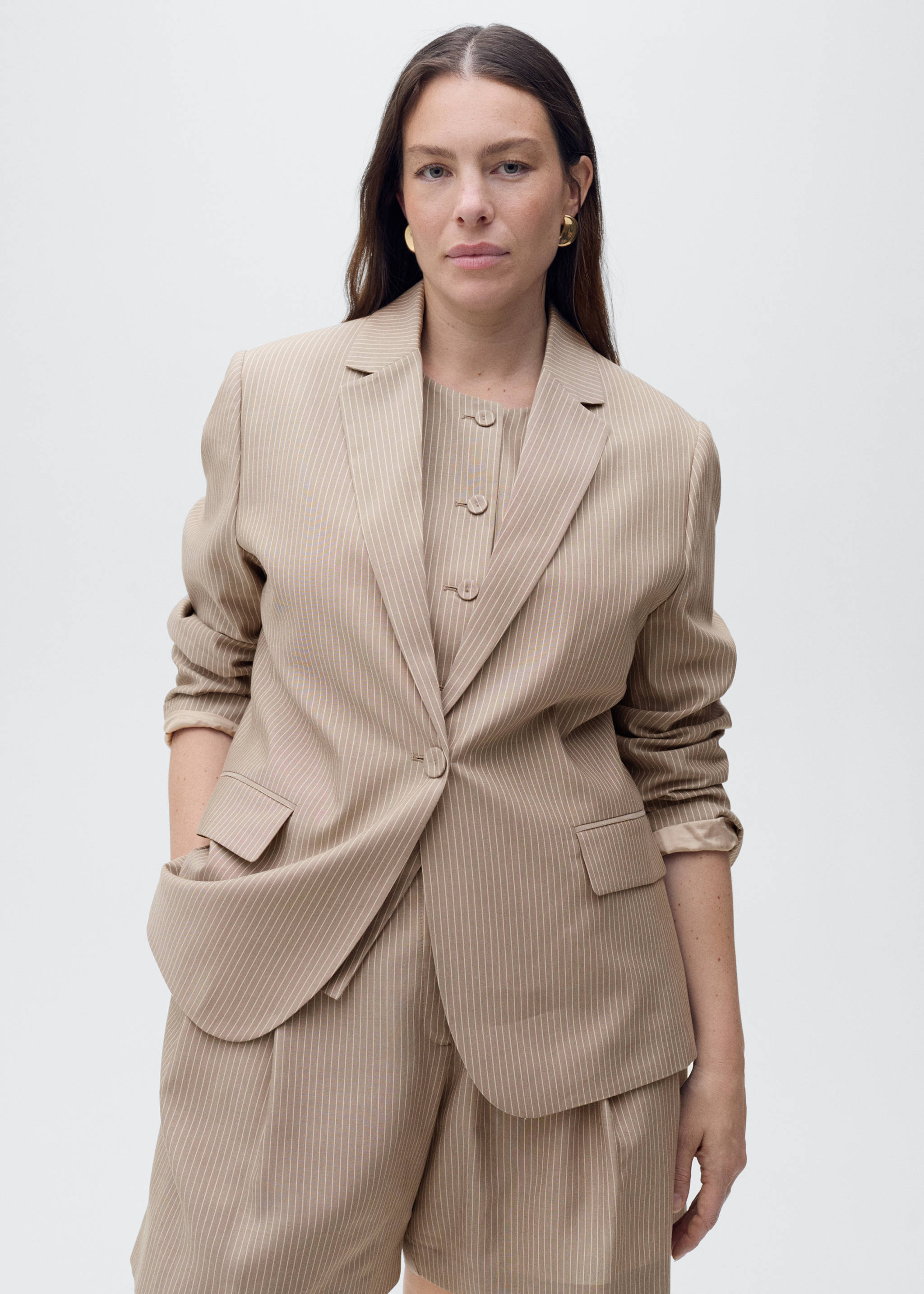 Lyocell suit blazer - Details of the article 5