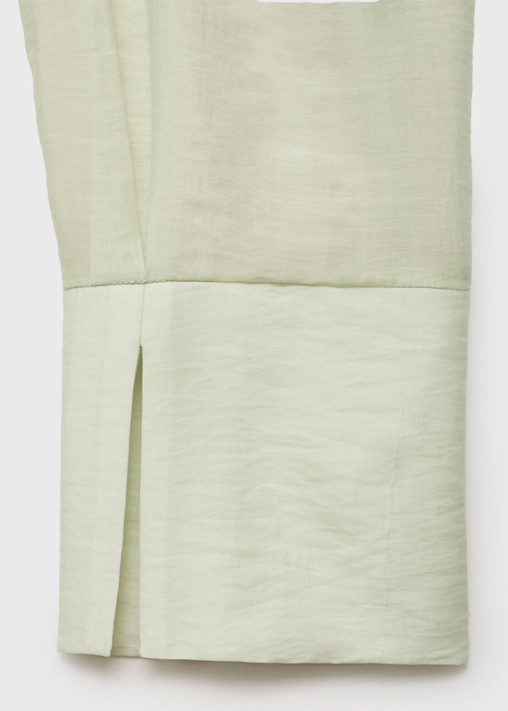 Lyocell wrap shirt with bow closure - Details of the article 8