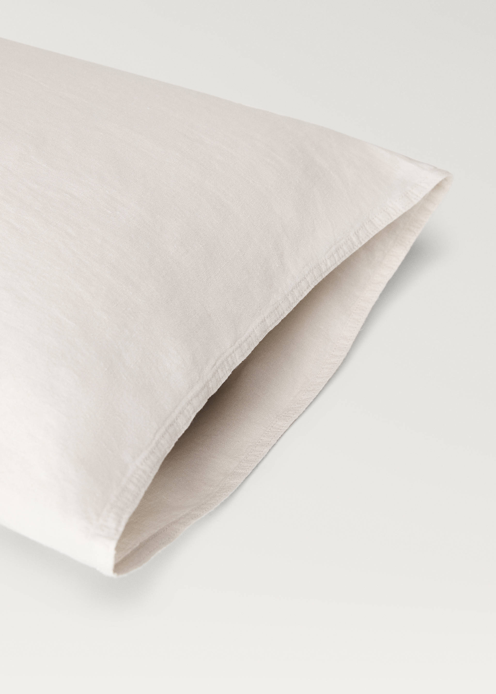 Washed linen pillowcase 45x110 cm - Details of the article 1