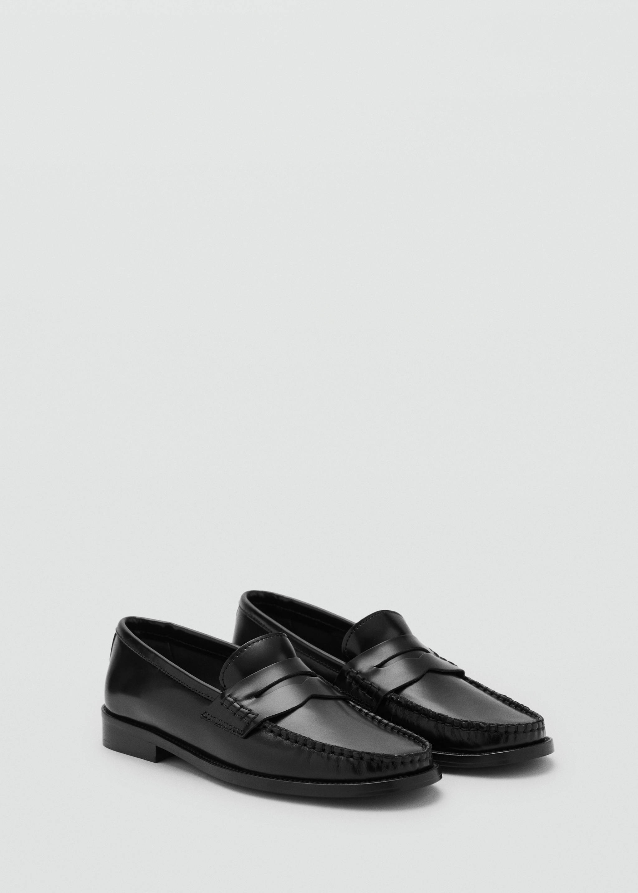 Leather loafers - Medium plane