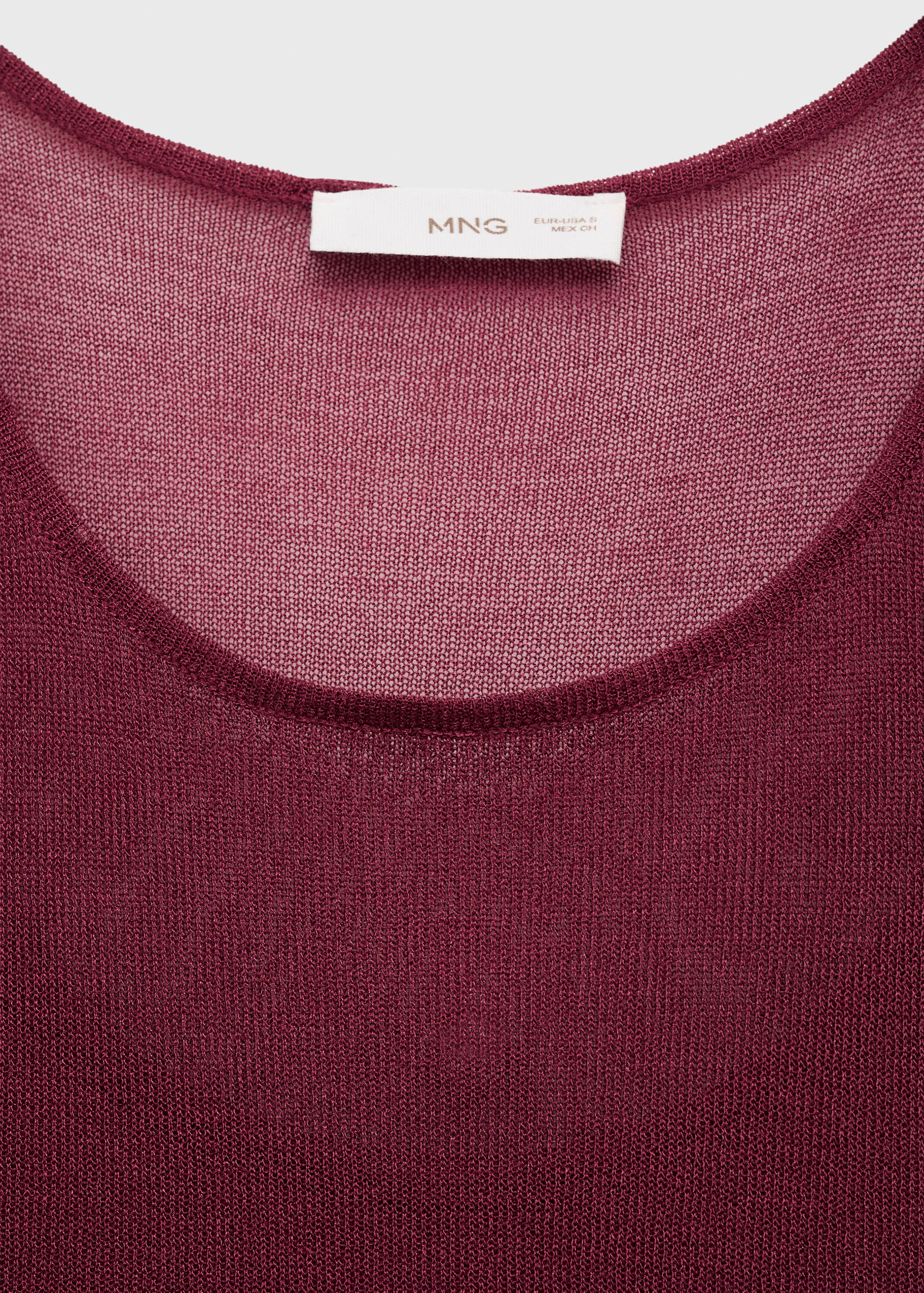 Sheer fabric dress - Details of the article 8