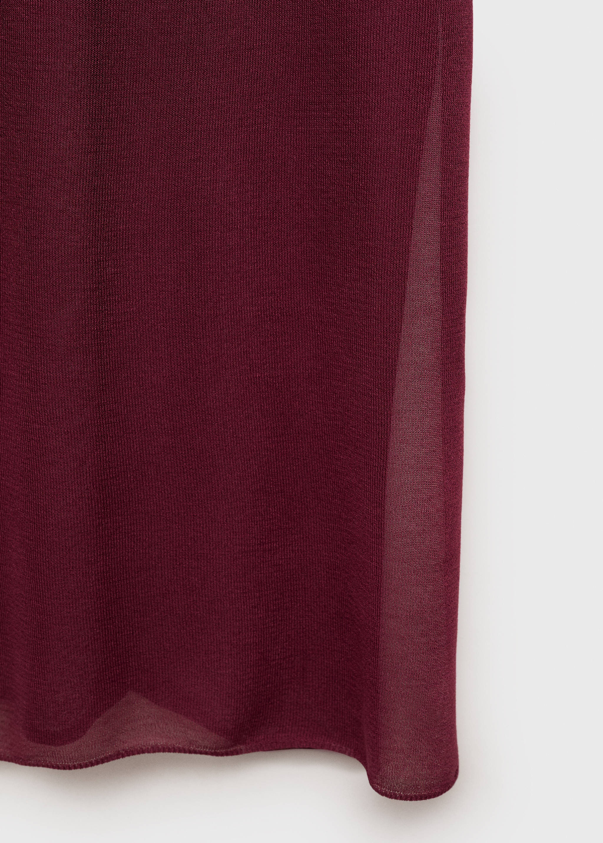 Sheer fabric dress - Details of the article 0