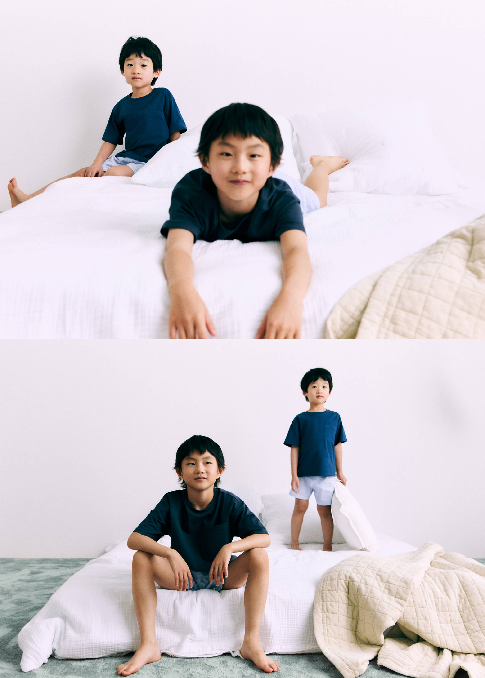 Striped short pyjamas - Details of the article 6