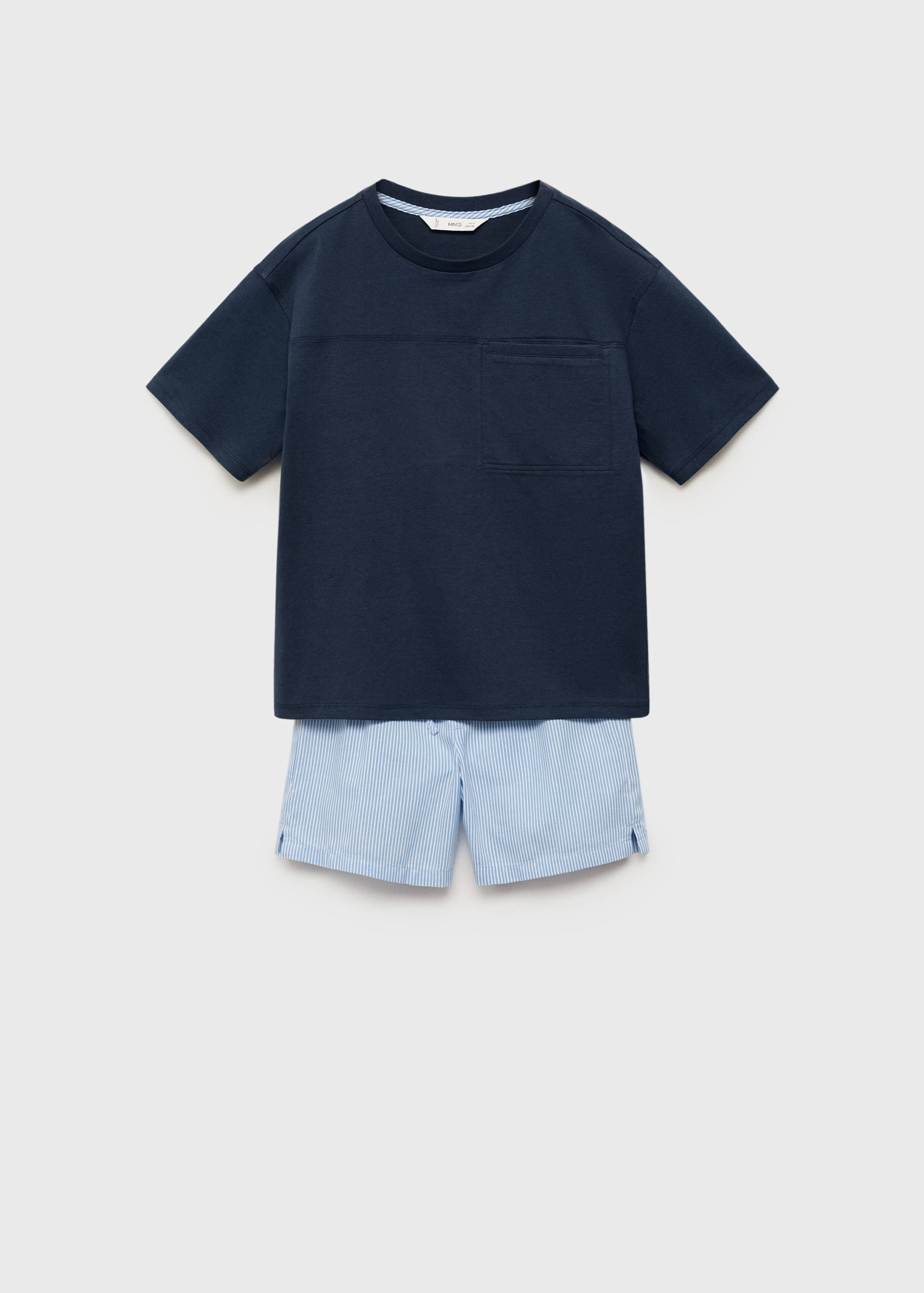 Striped short pyjamas - Article without model