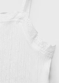 Top with Swiss embroidery detail — Off White 3