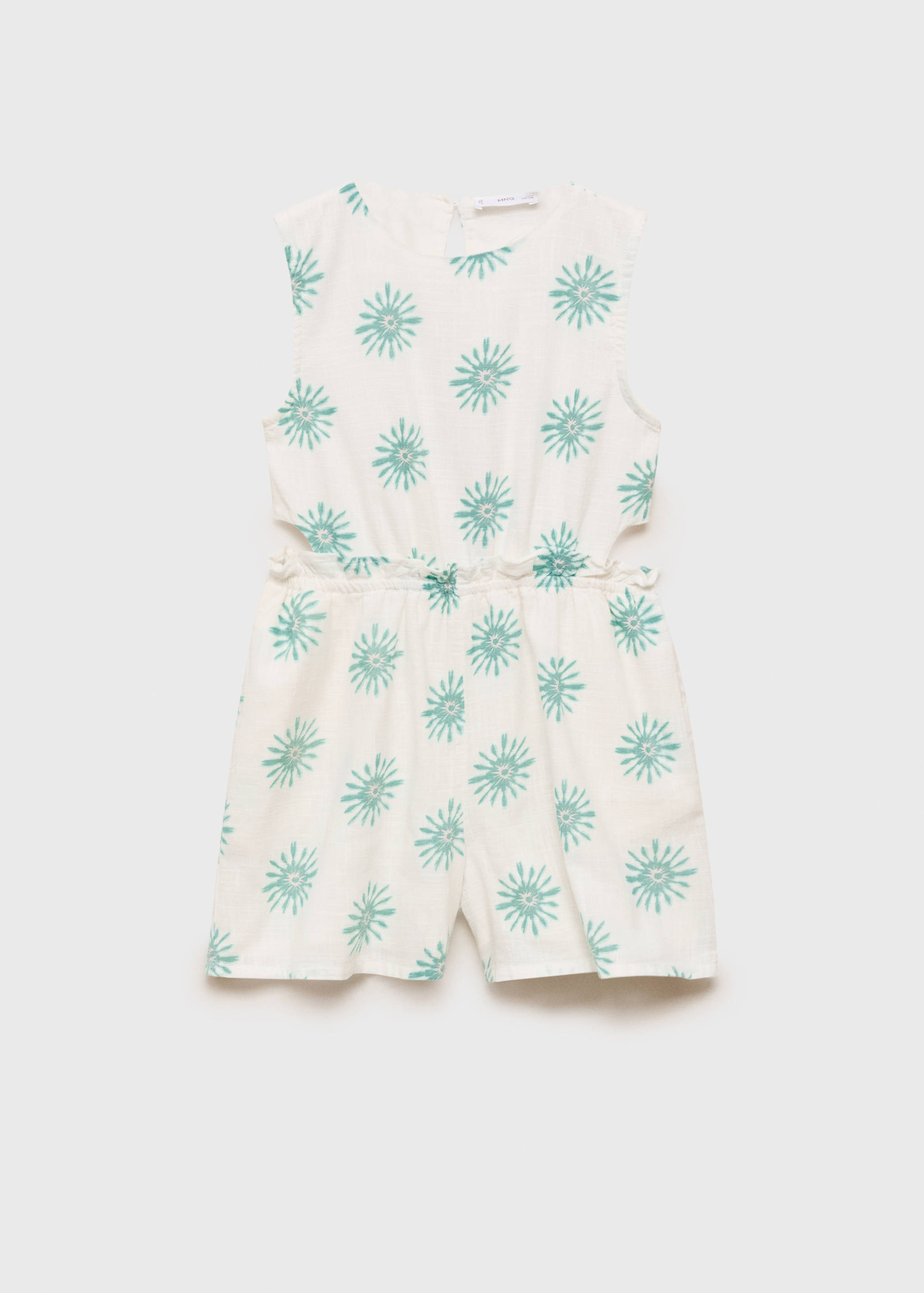Printed jumpsuit with openings - Article without model