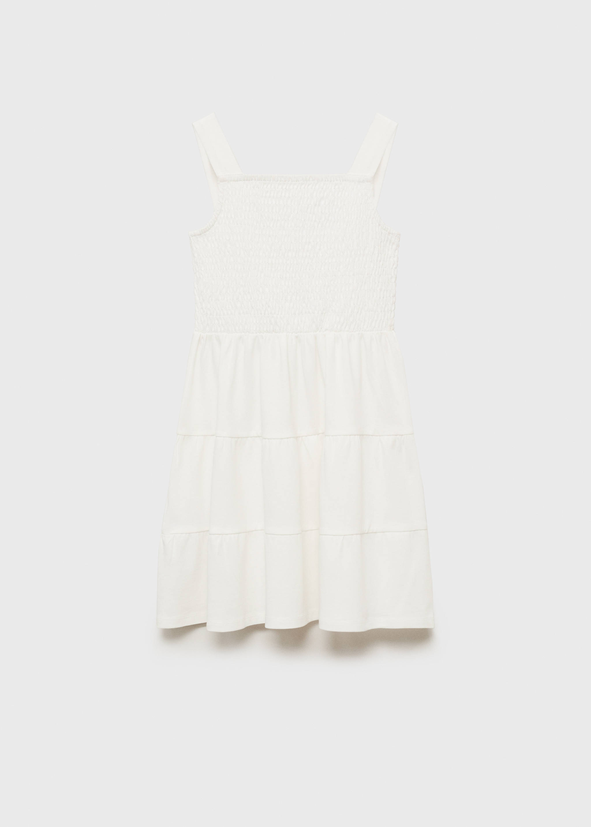 Cotton honeycomb dress - Article without model