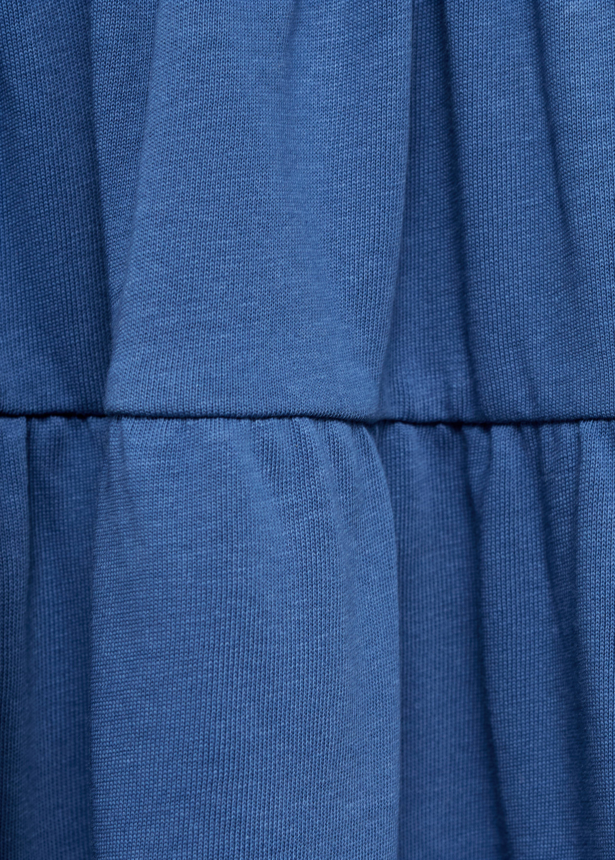 Cotton honeycomb dress - Details of the article 0