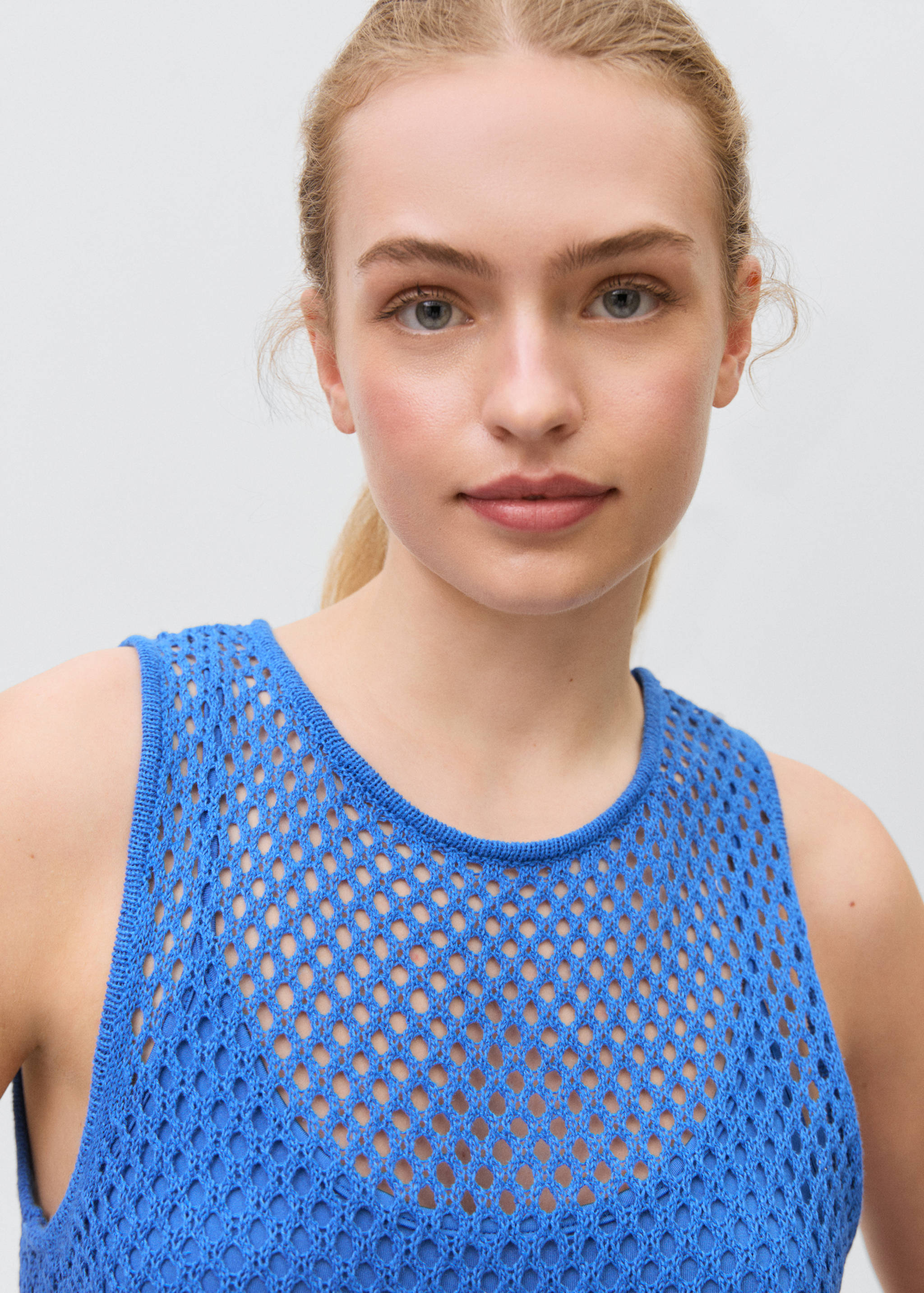 Mesh crochet dress - Details of the article 1