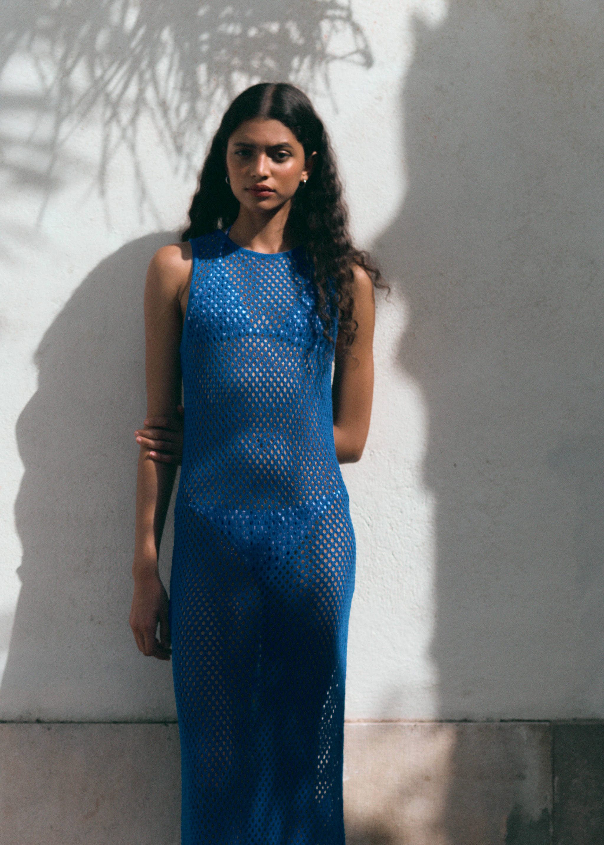 Mesh crochet dress - Details of the article 6