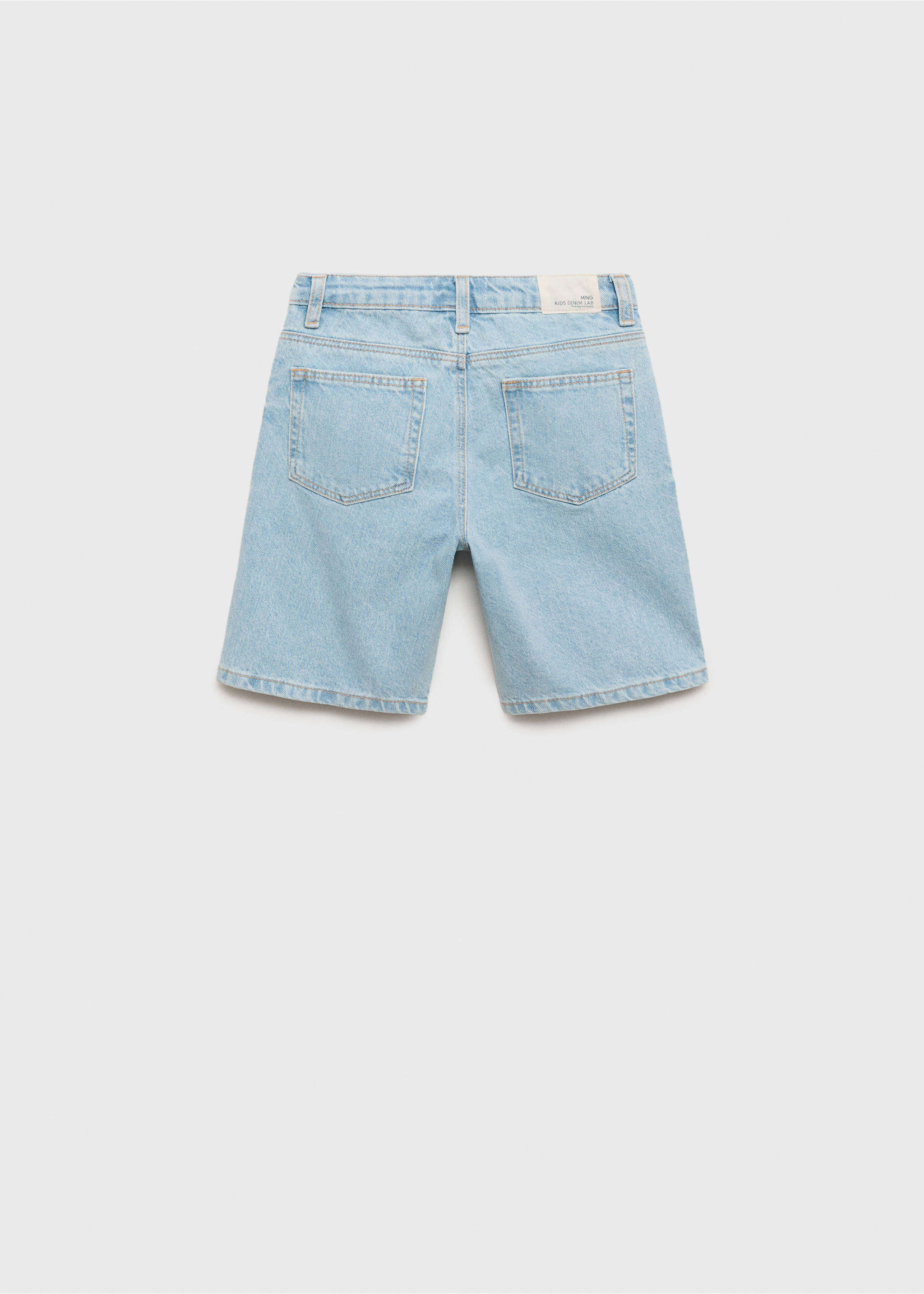 Denim Bermuda shorts - Reverse of the article, Light Blue. Ref: 87097701-00.