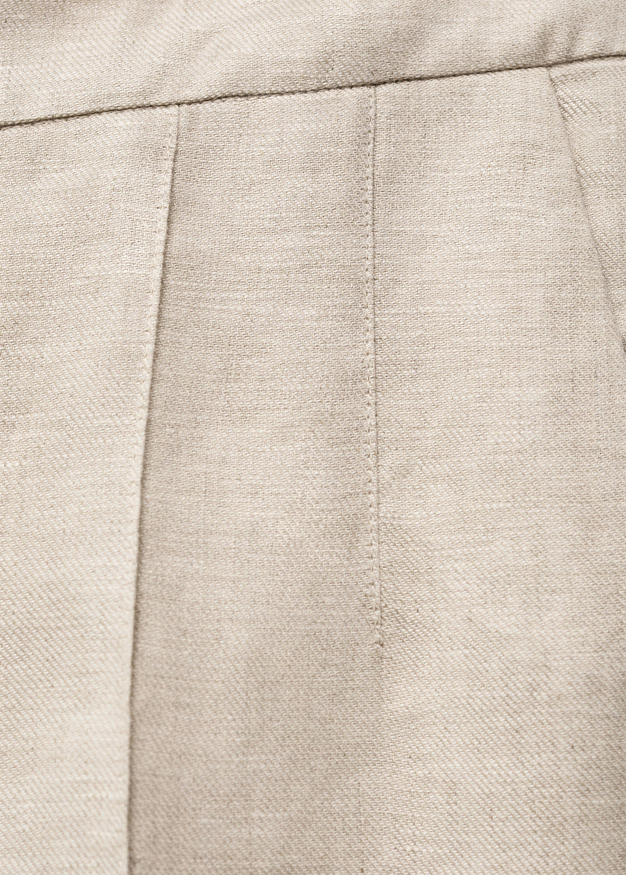 Linen suit trousers - Details of the article 0