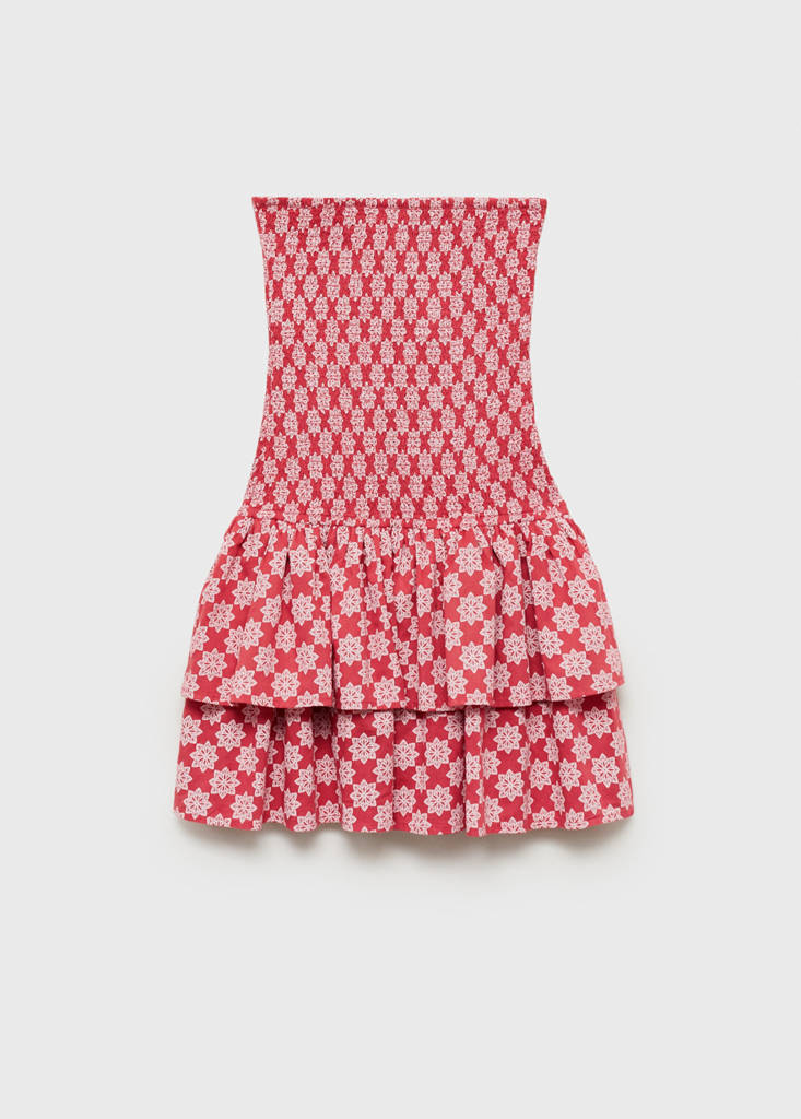Ruffled dress — Strawberry