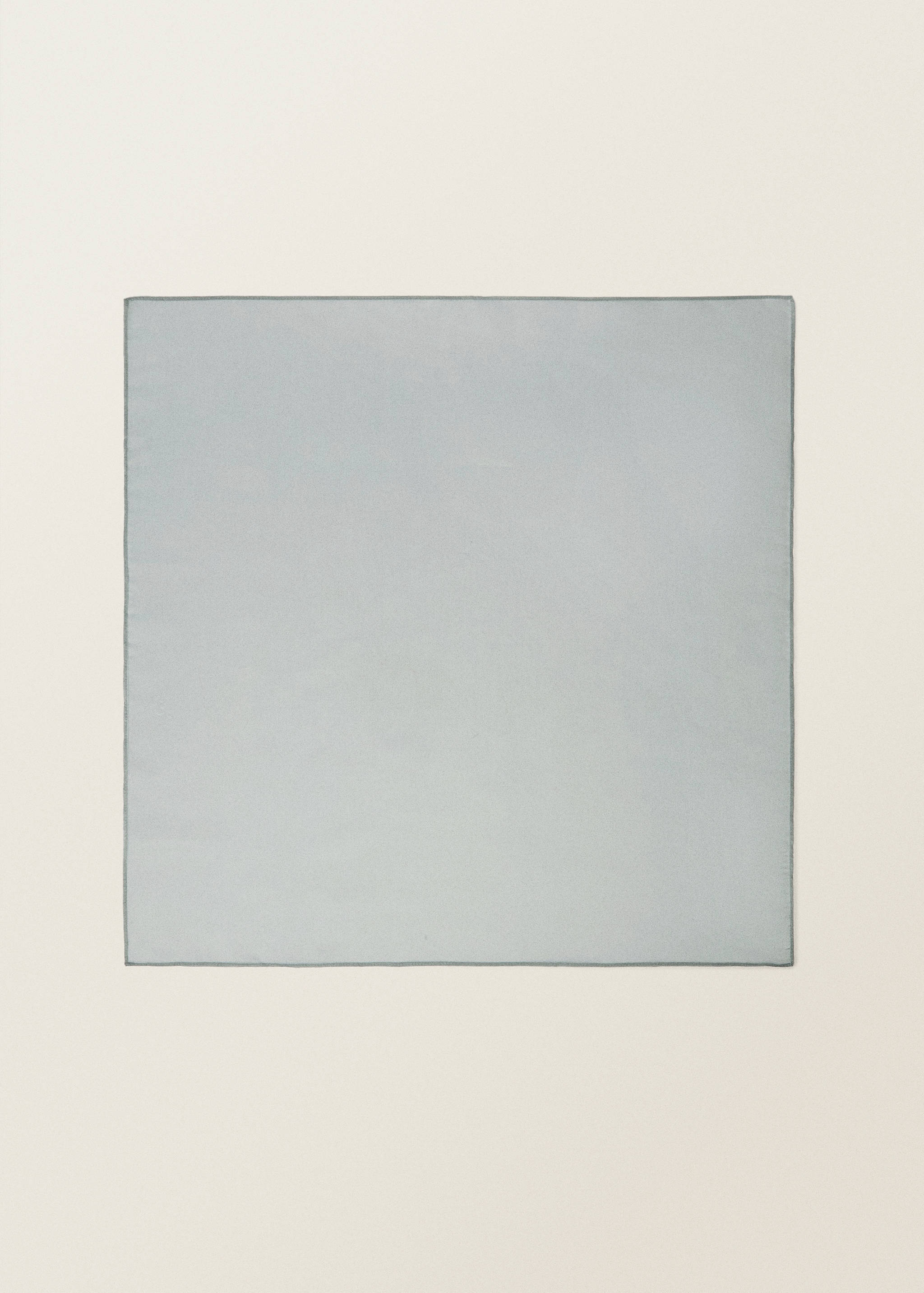 Plain chiffon scarf - Article without model