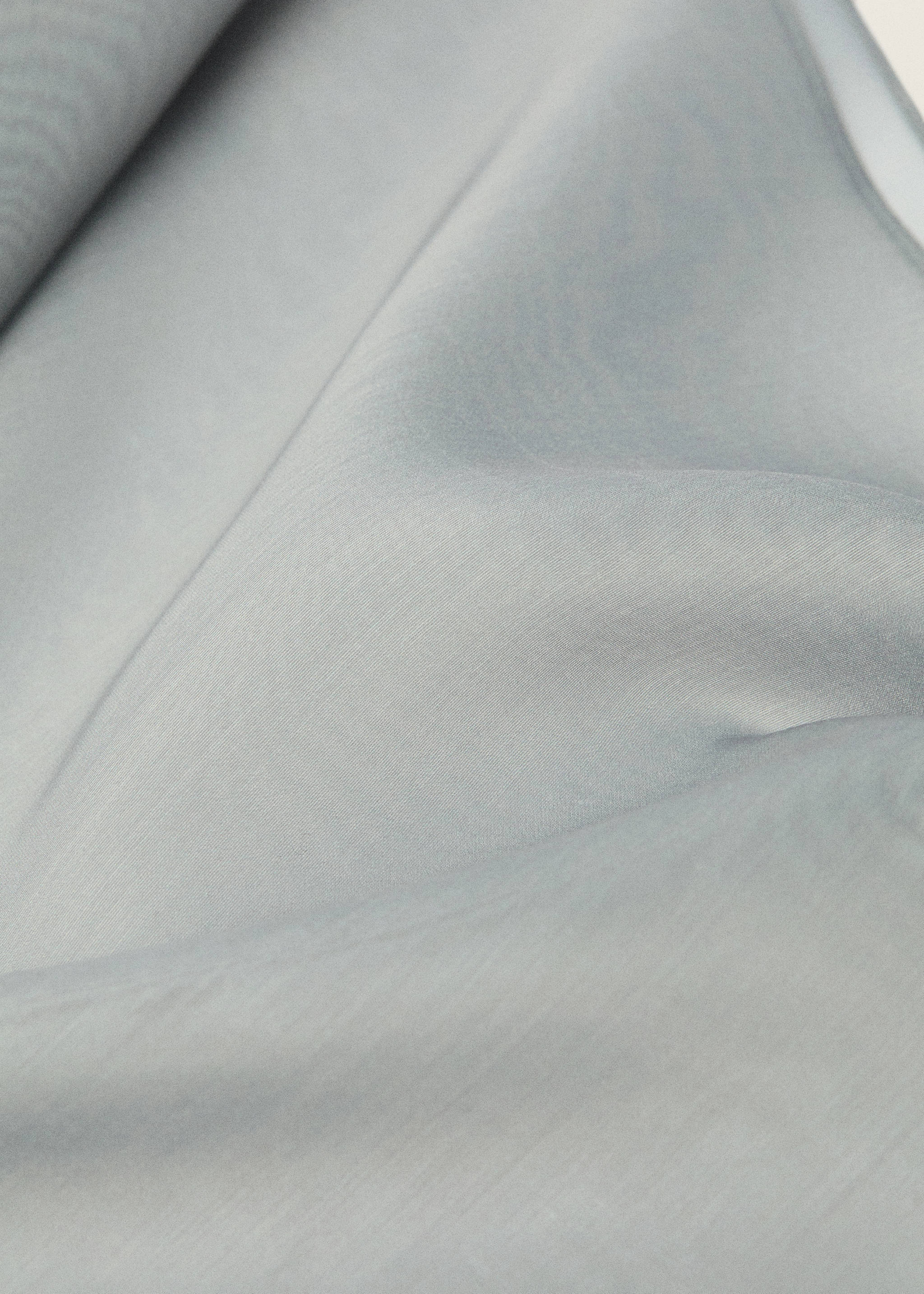 Plain chiffon scarf - Details of the article 1
