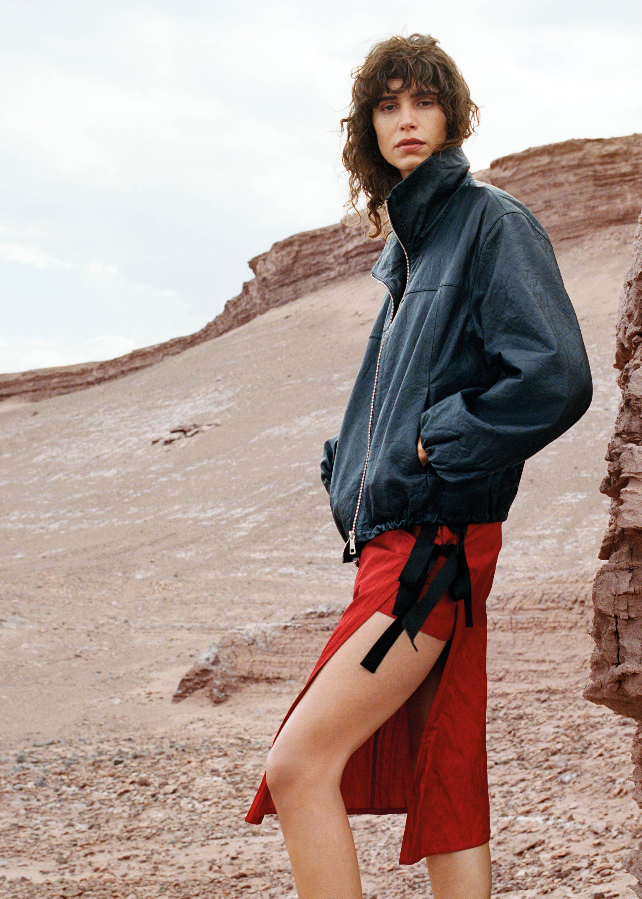 Oversized leather jacket - Details of the article 5