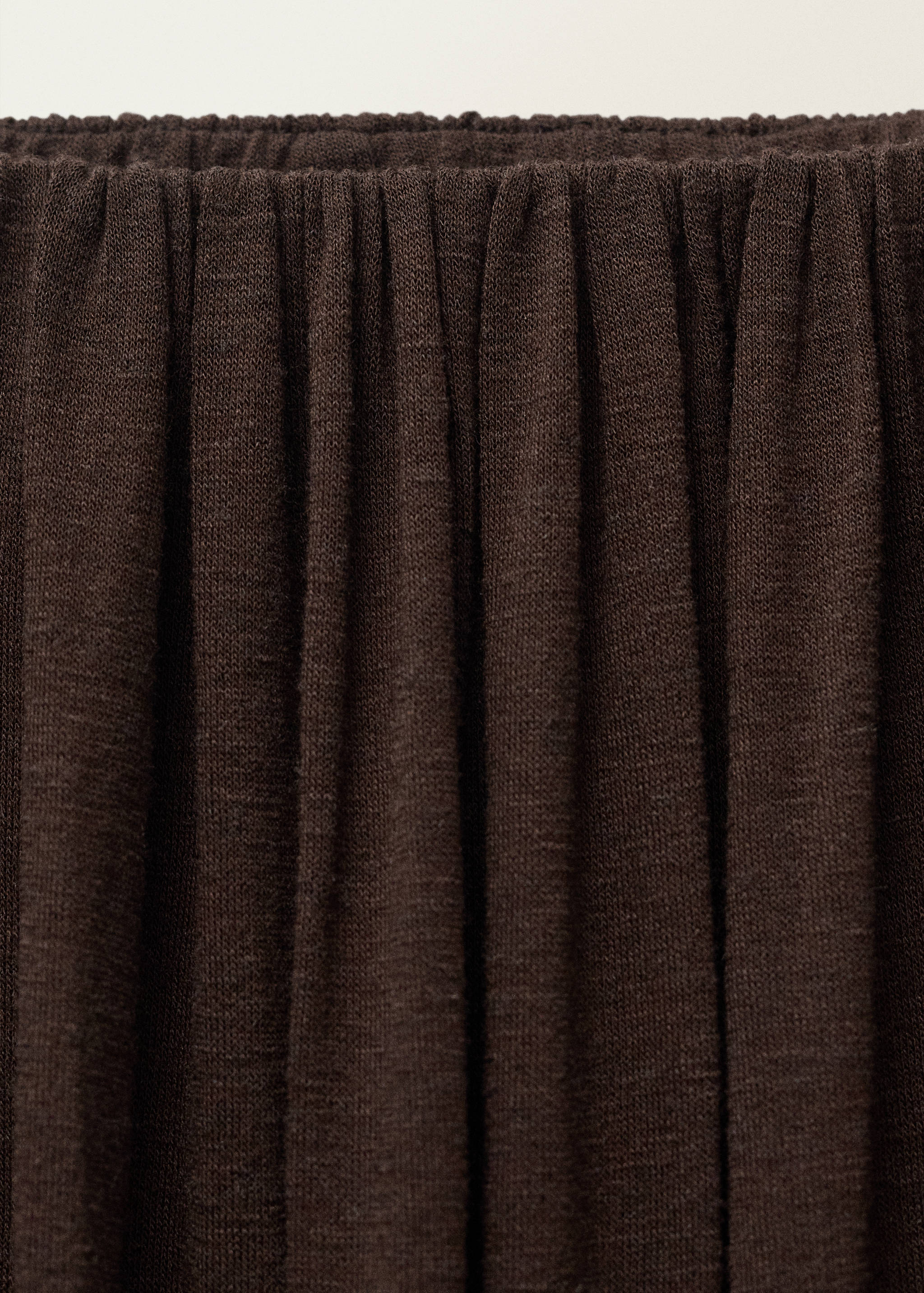 Wool-blend skirt with puffed hem - Details of the article 8
