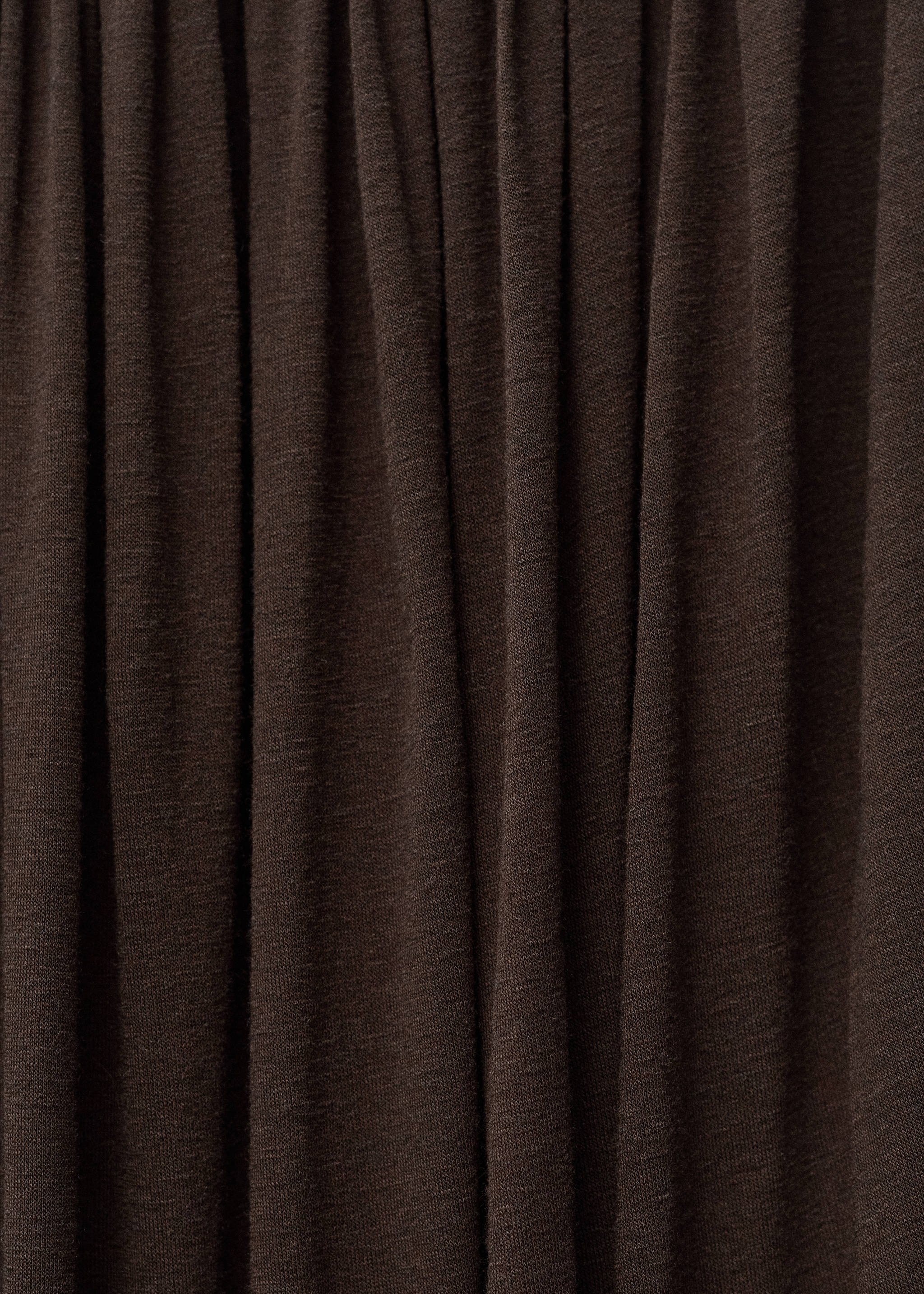 Wool-blend skirt with puffed hem - Details of the article 0