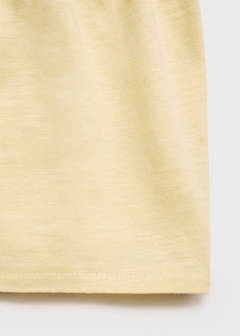Ruffled shorts — Pastel Yellow 4