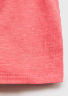 Ruffled shorts — Coral Red 4