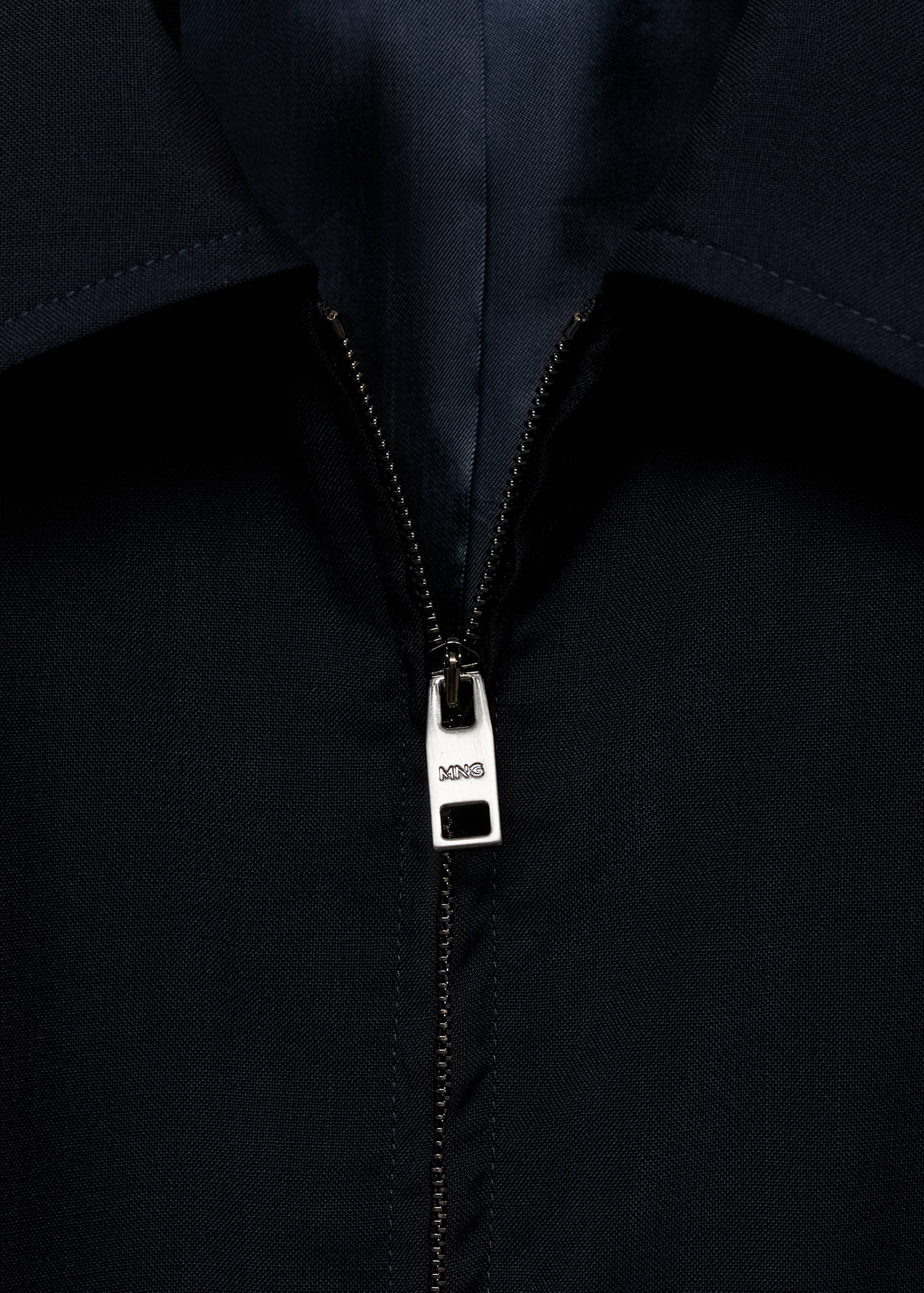 Veste col chemise en laine froide - Détail de l'article 8