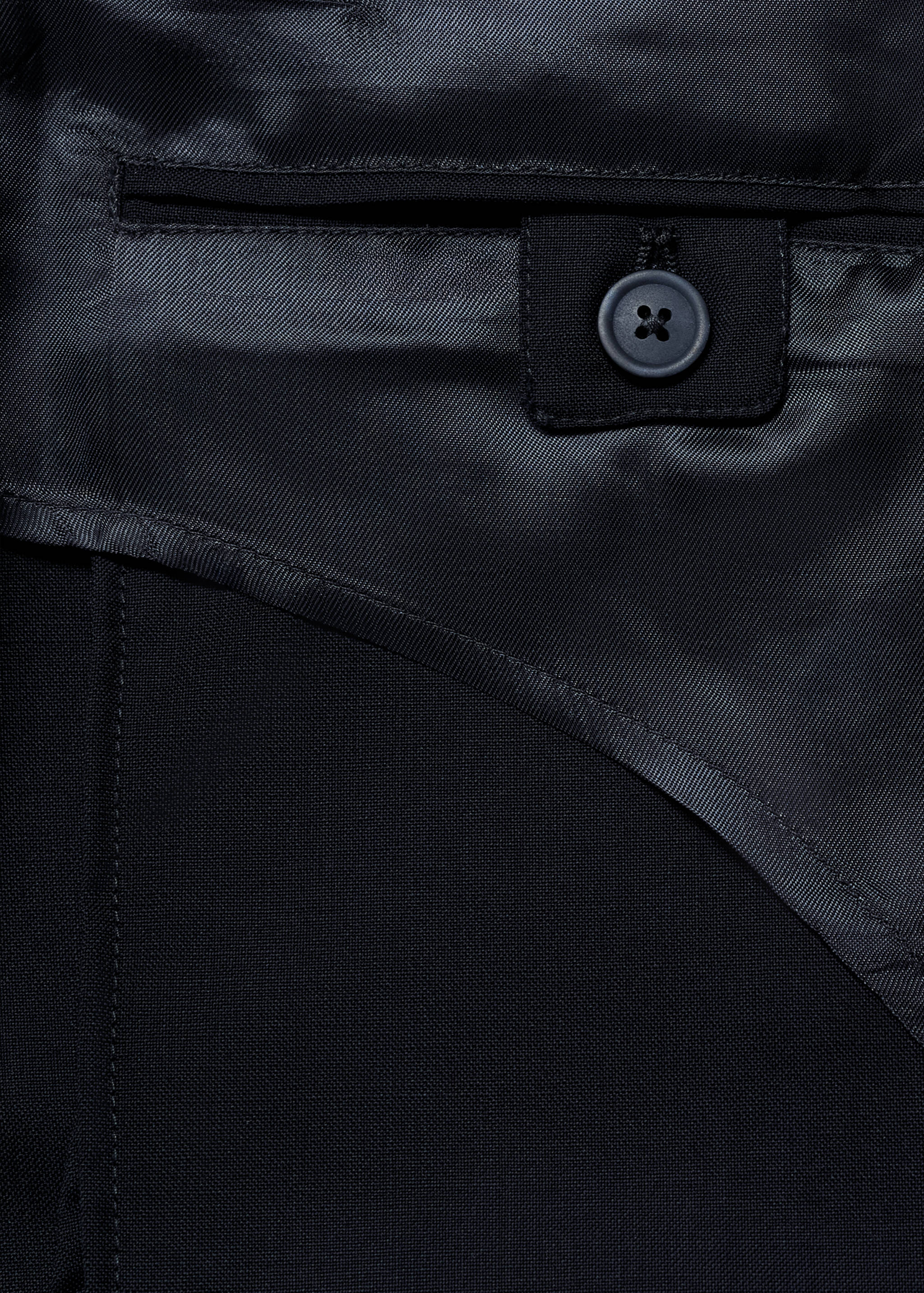 Veste col chemise en laine froide - Détail de l'article 0