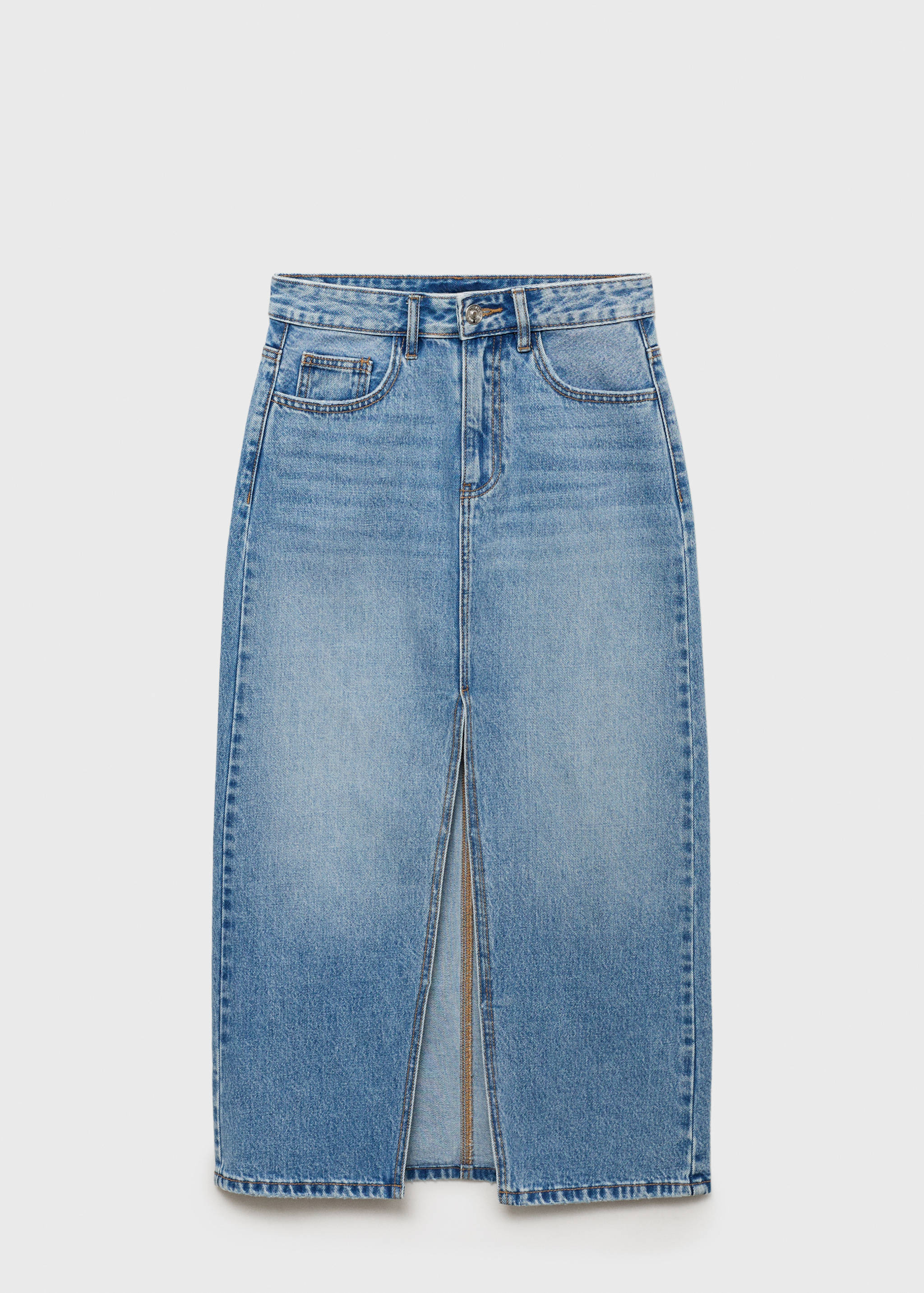 Langer Jeansrock - Artikel ohne Model