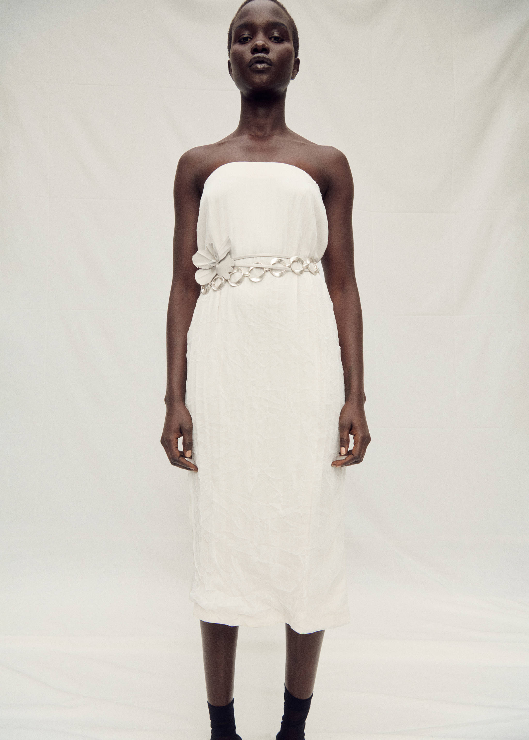 Straight-fit tulle skirt - Details of the article 6