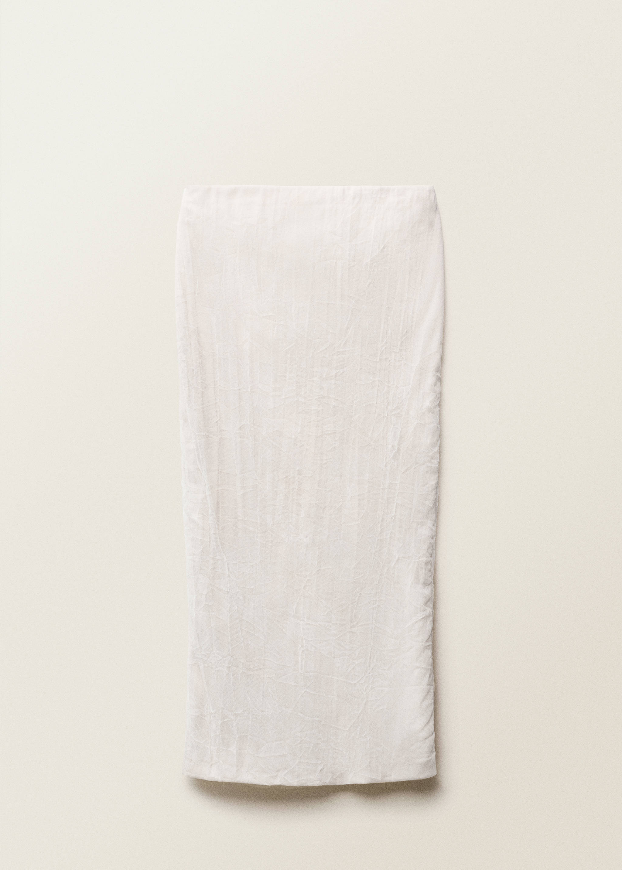 Straight-fit tulle skirt - Article without model