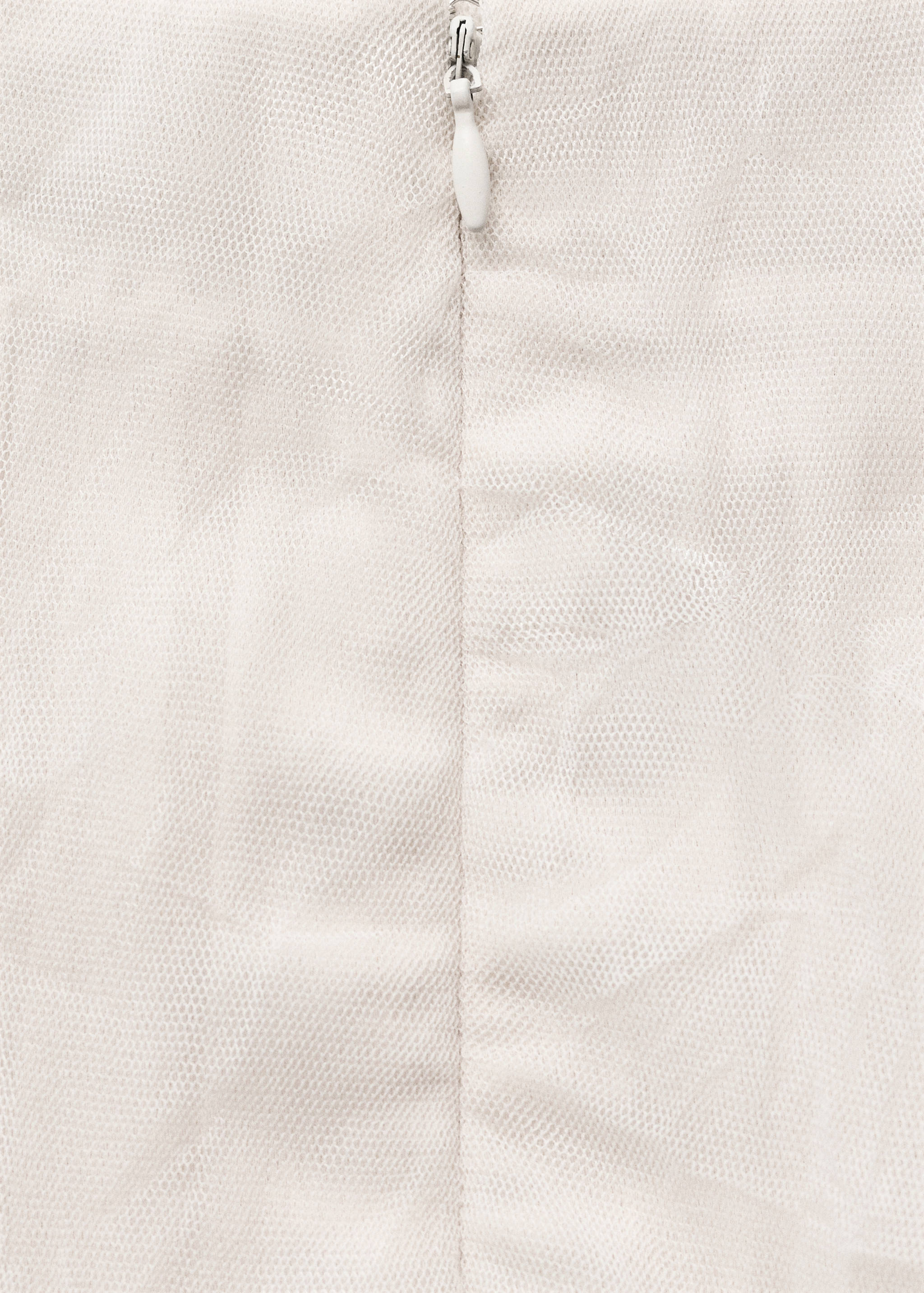 Straight-fit tulle skirt - Details of the article 8