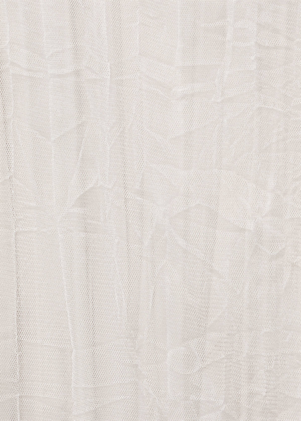 Straight-fit tulle skirt — Off White