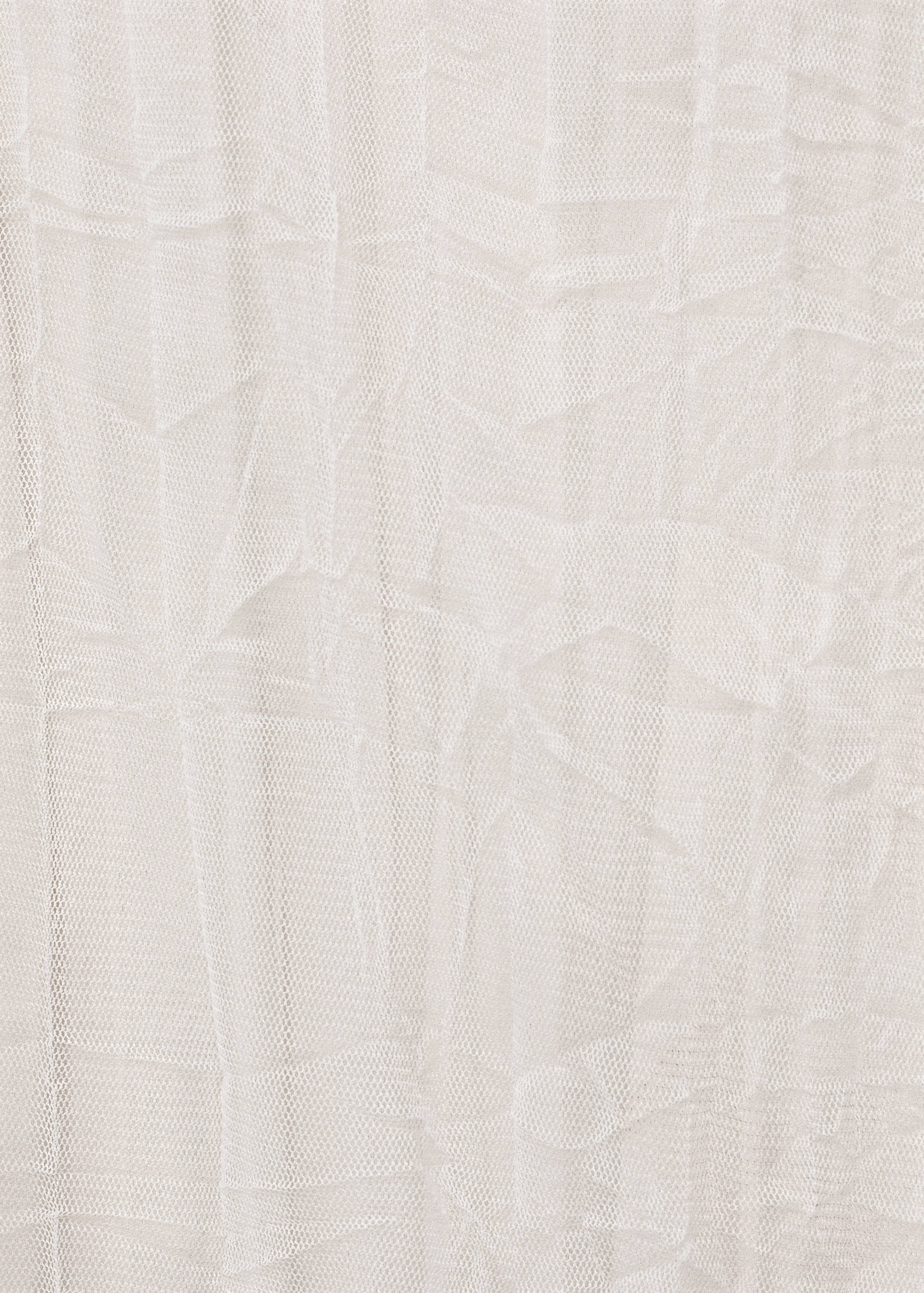 Straight-fit tulle skirt - Details of the article 0