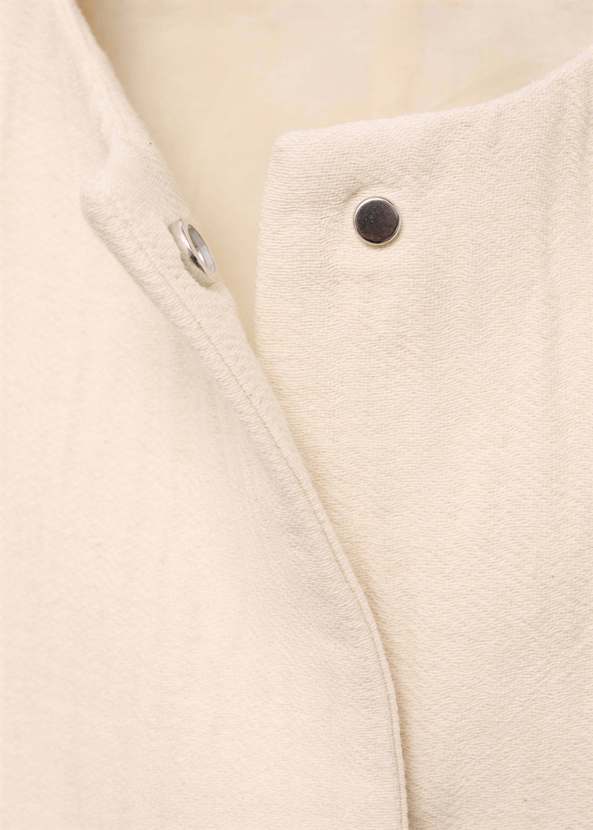 Oversized cotton jacket - Details of the article 8