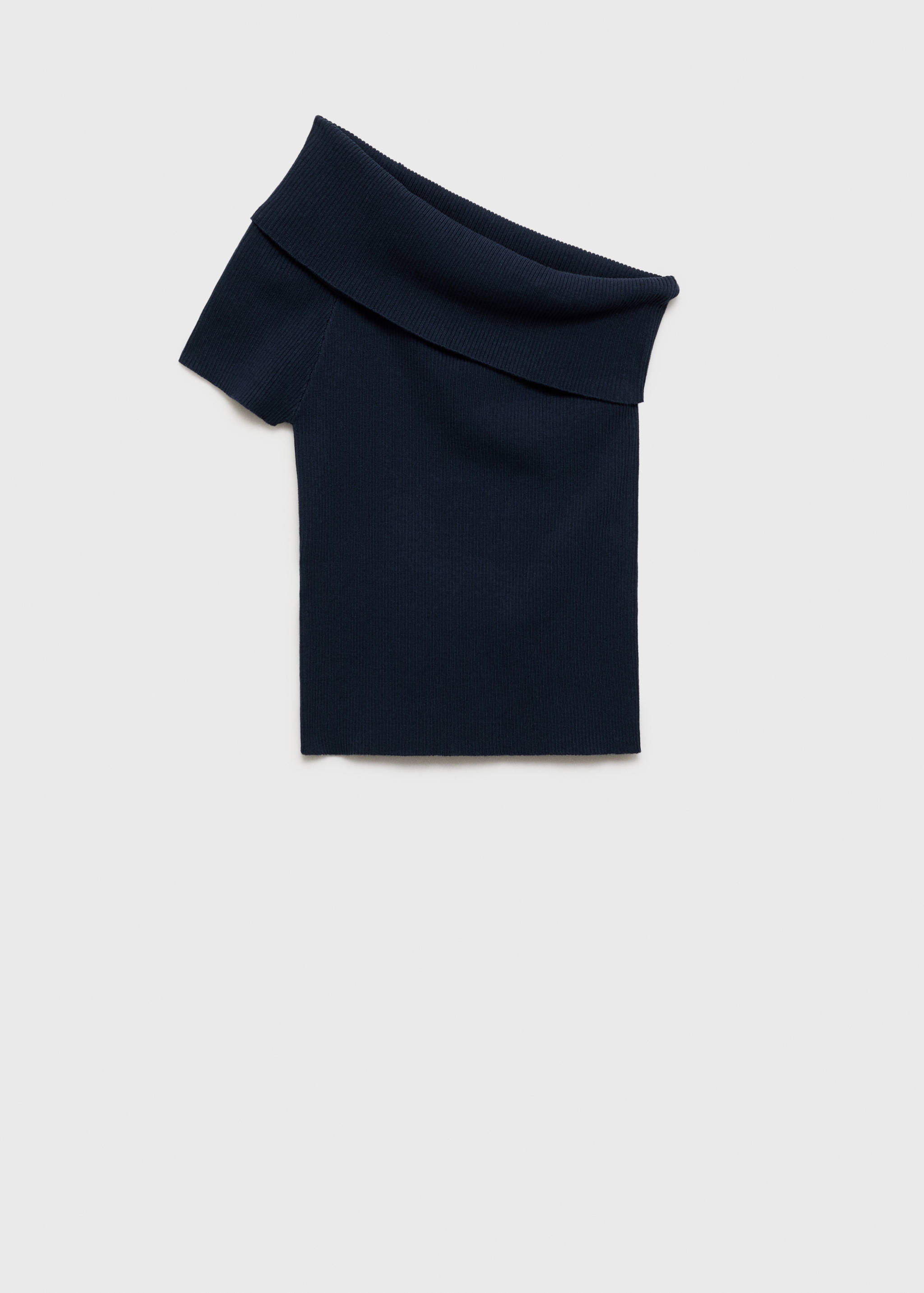 Asymmetrical off-the-shoulder top - Article without model