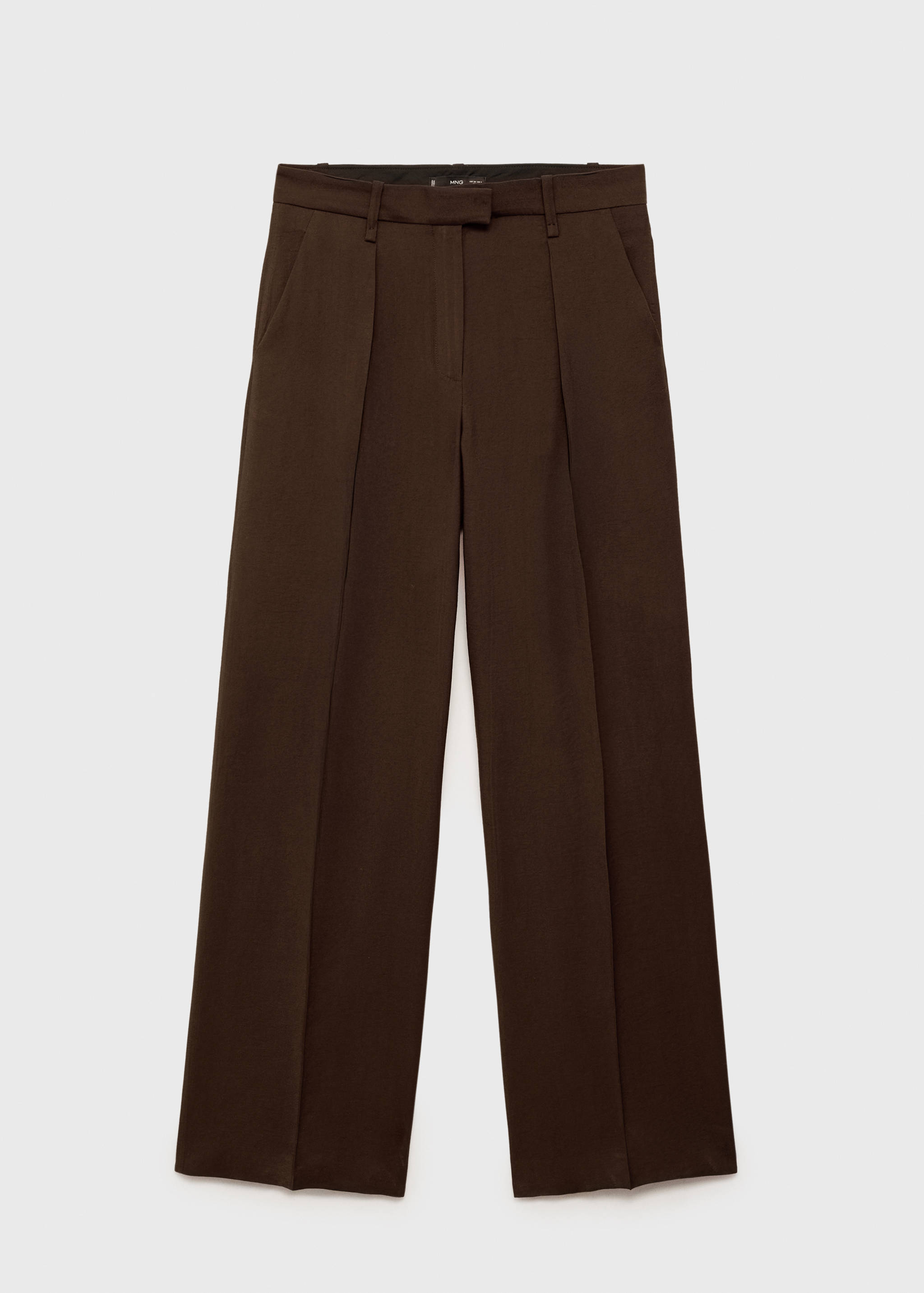 Wide leg pleated pants - Article without model
