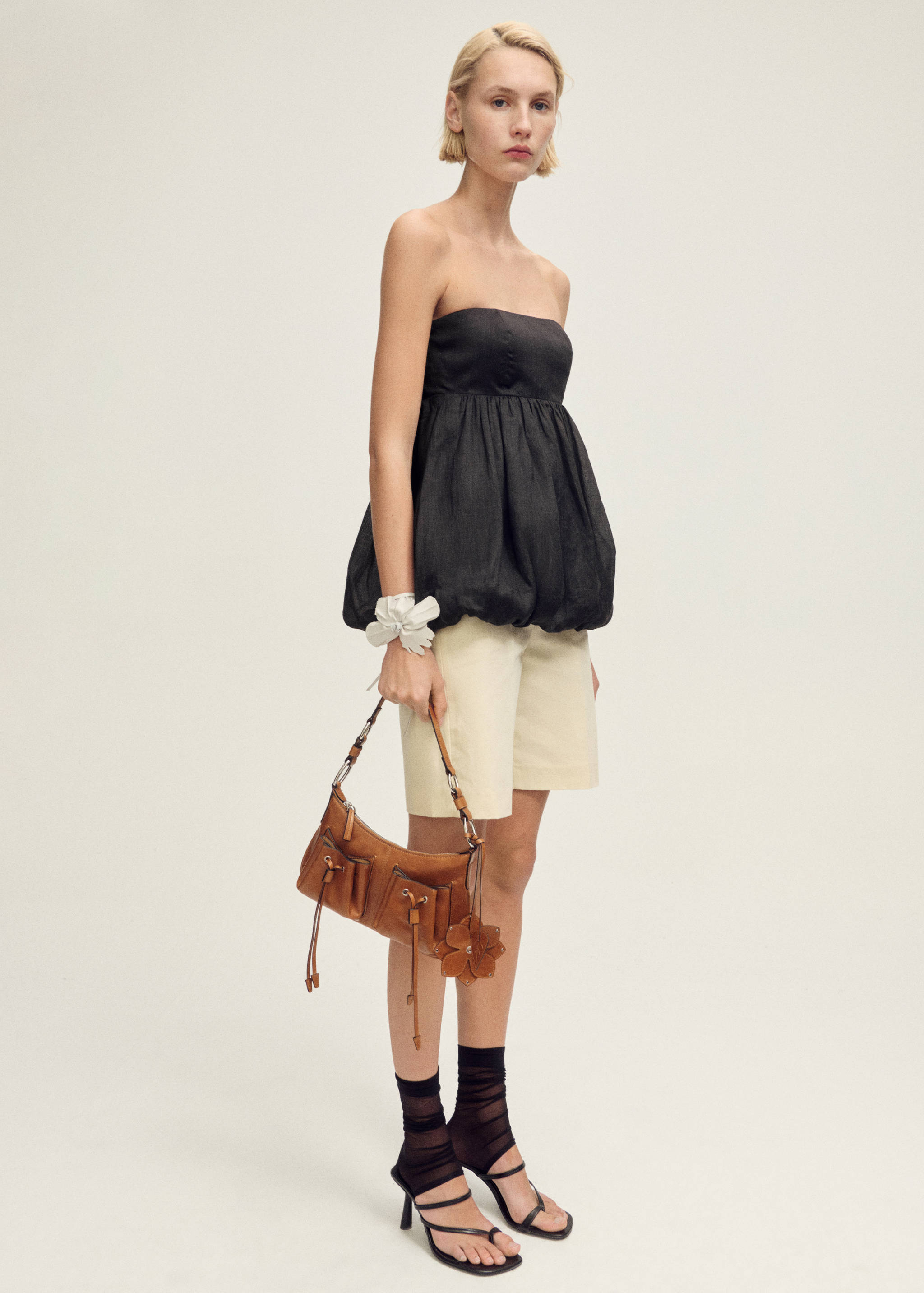 Ramie balloon top - General plane