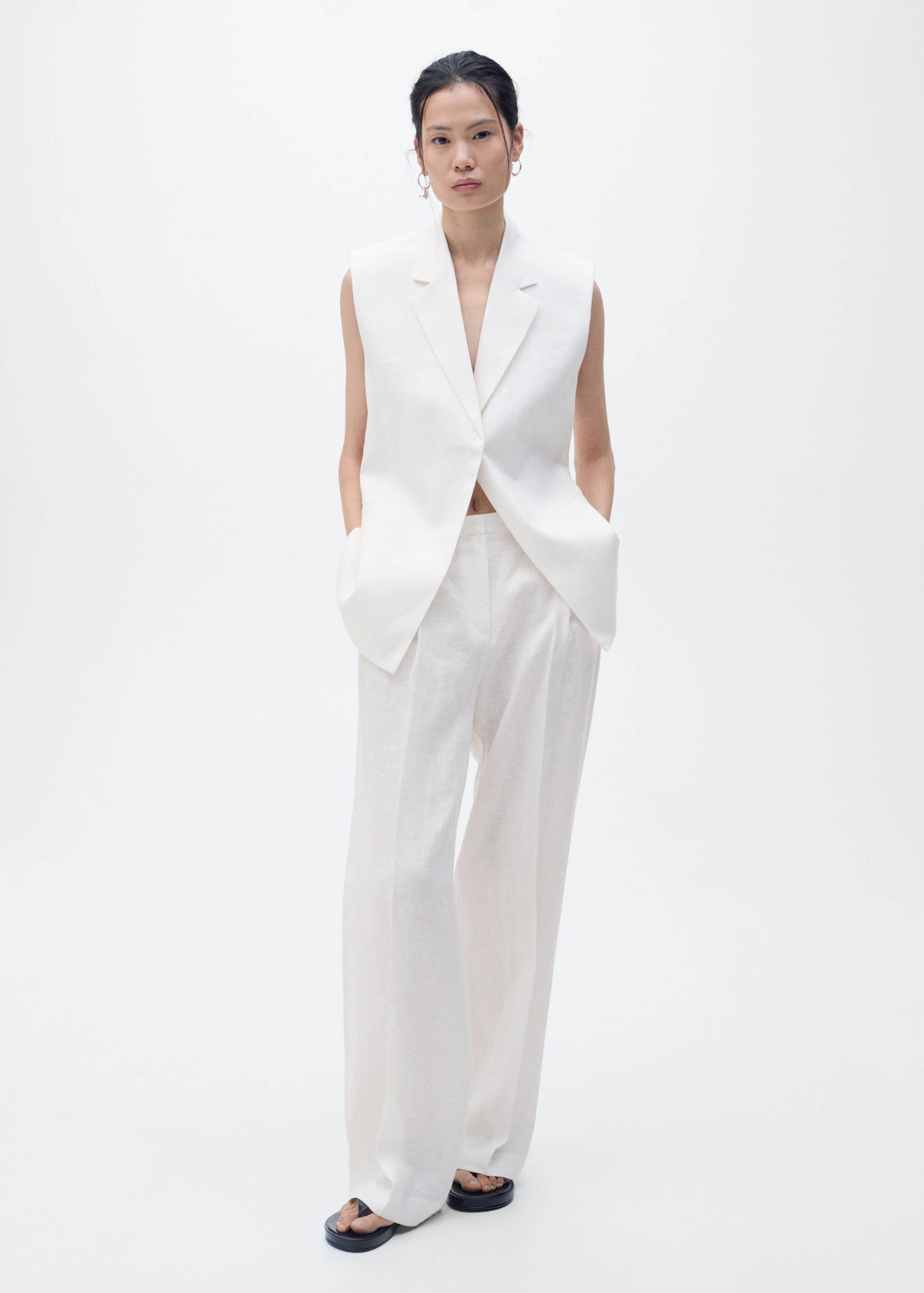 린넨 수트 팬츠 - 일반 평면도