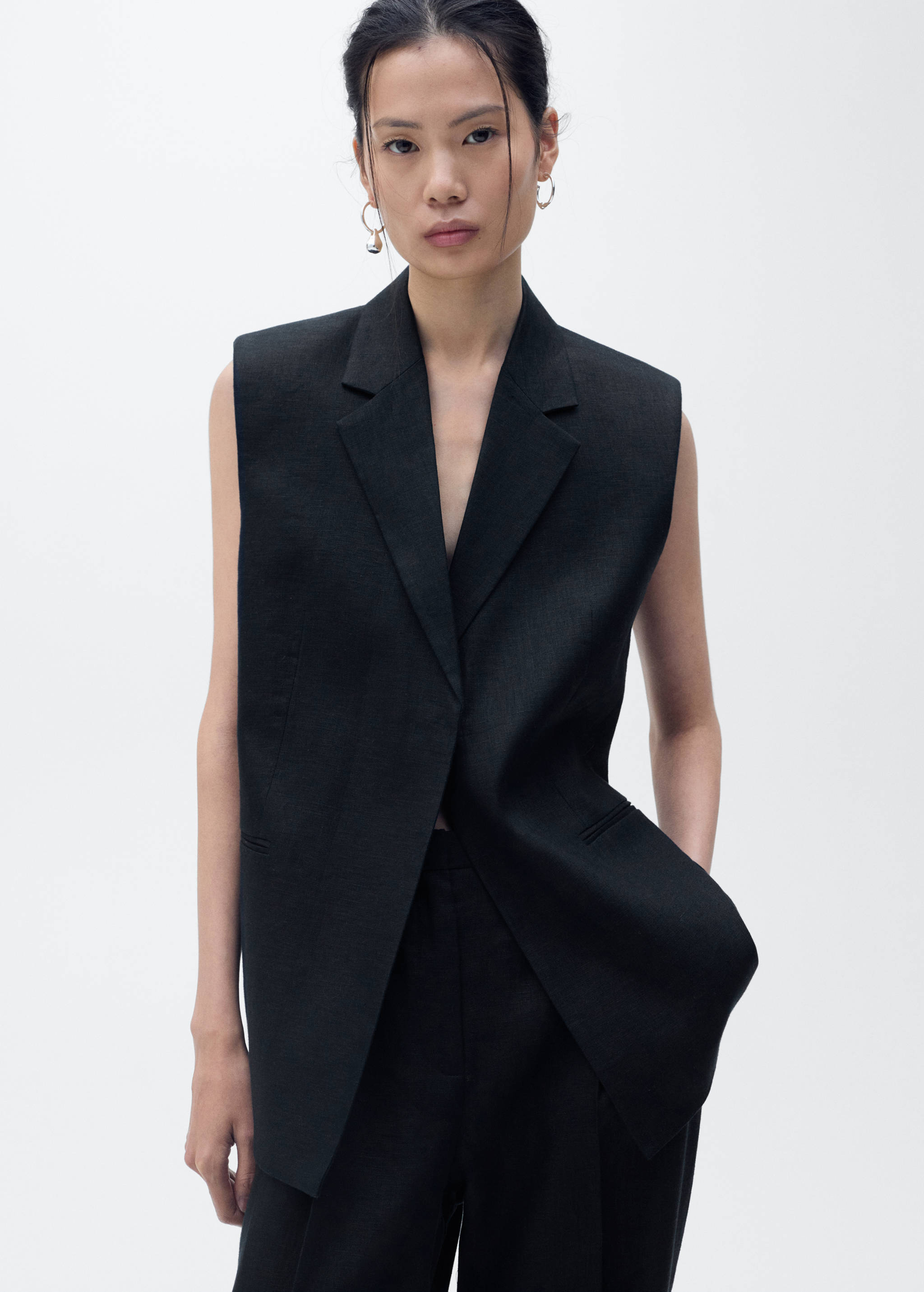 Leinen-Anzughose - Detail des Artikels 1