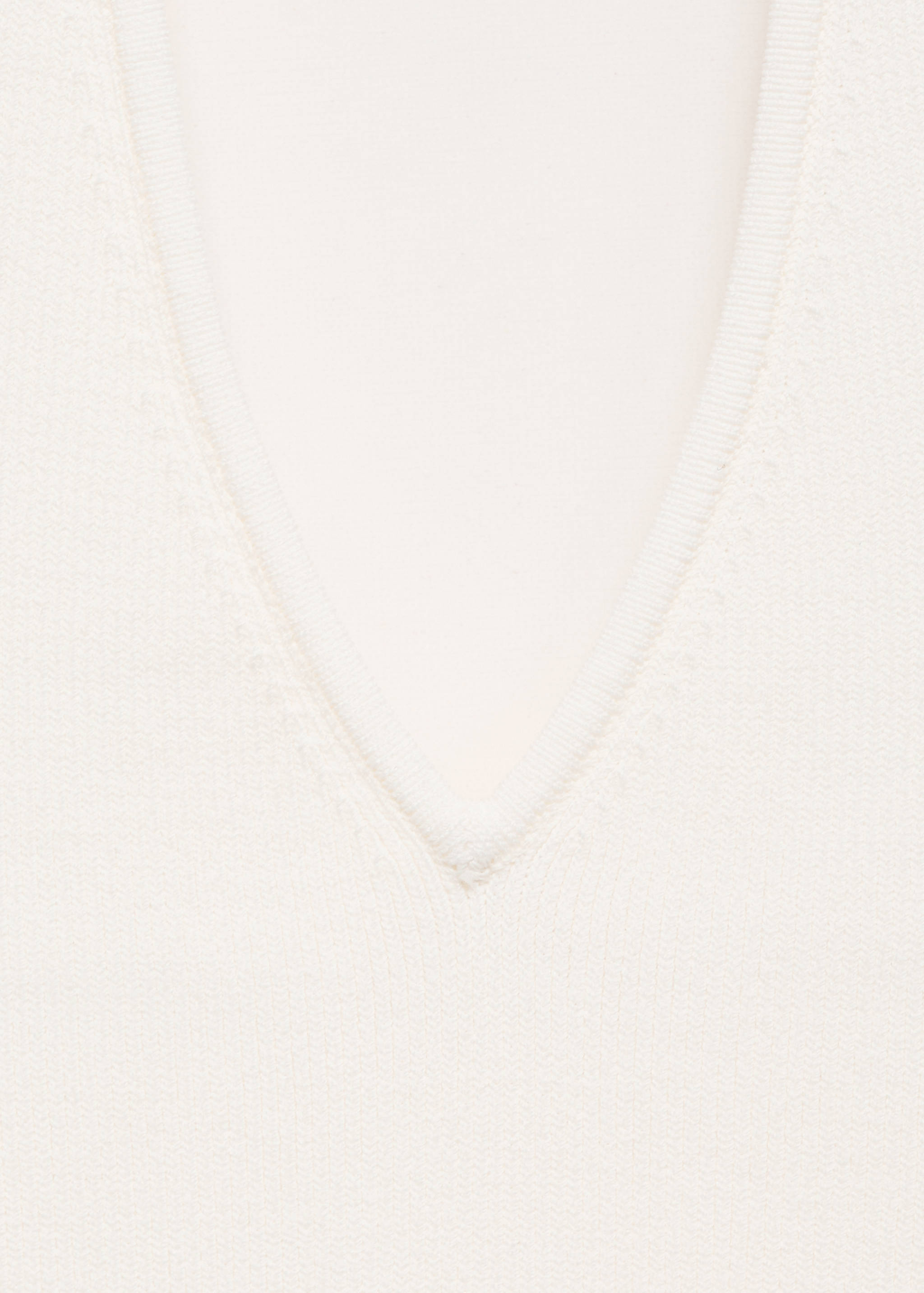 Ribbed halter-neck top - Details of the article 8