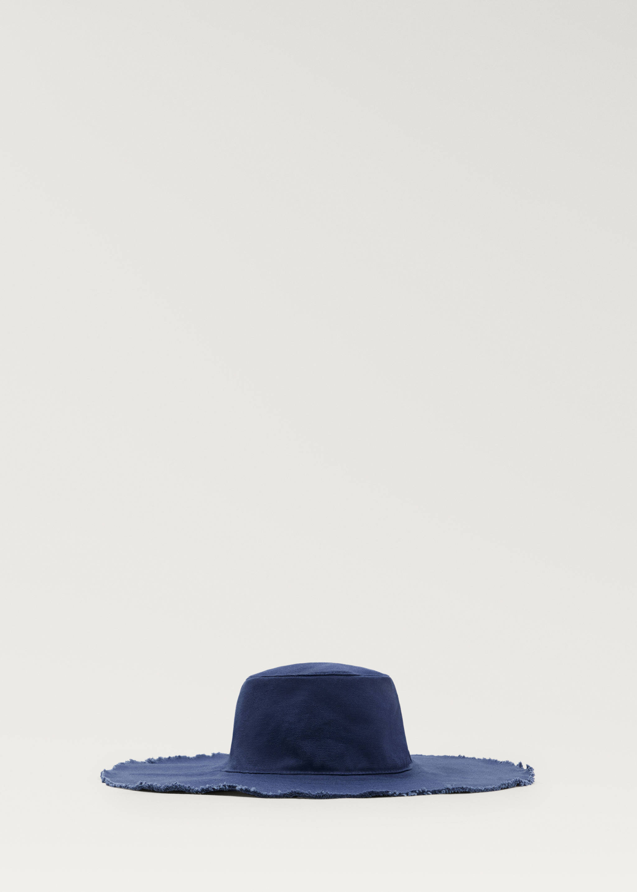 Plain cotton beach hat - Article without model