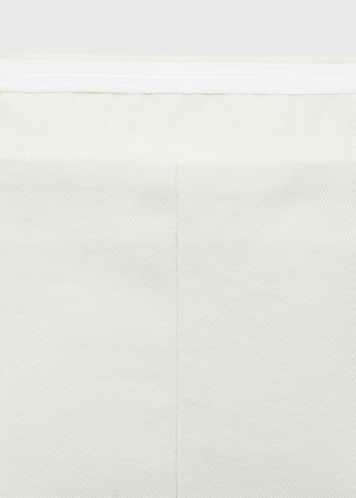 Strapless flared top — Pastel Green