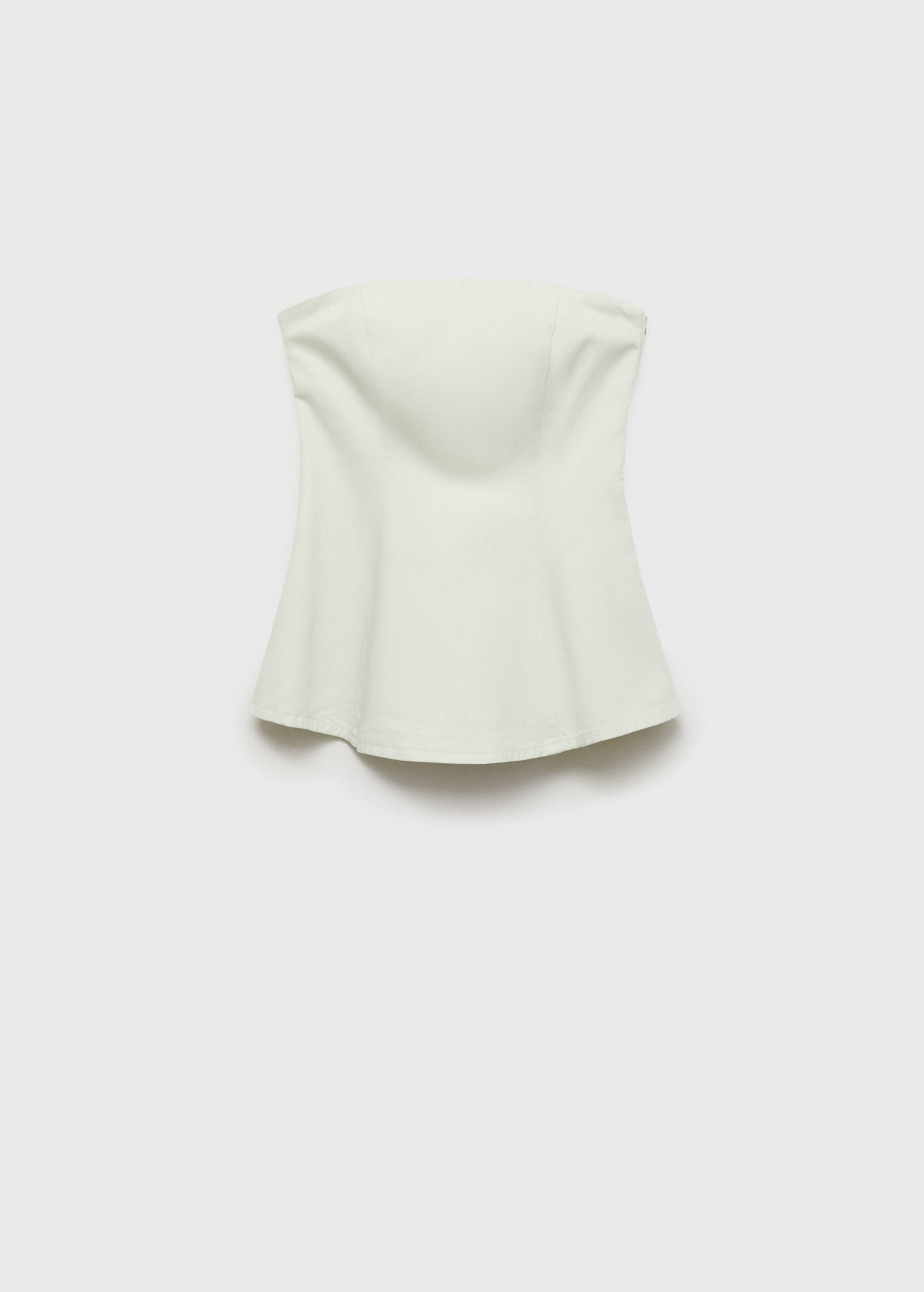 Strapless flared top - Article without model