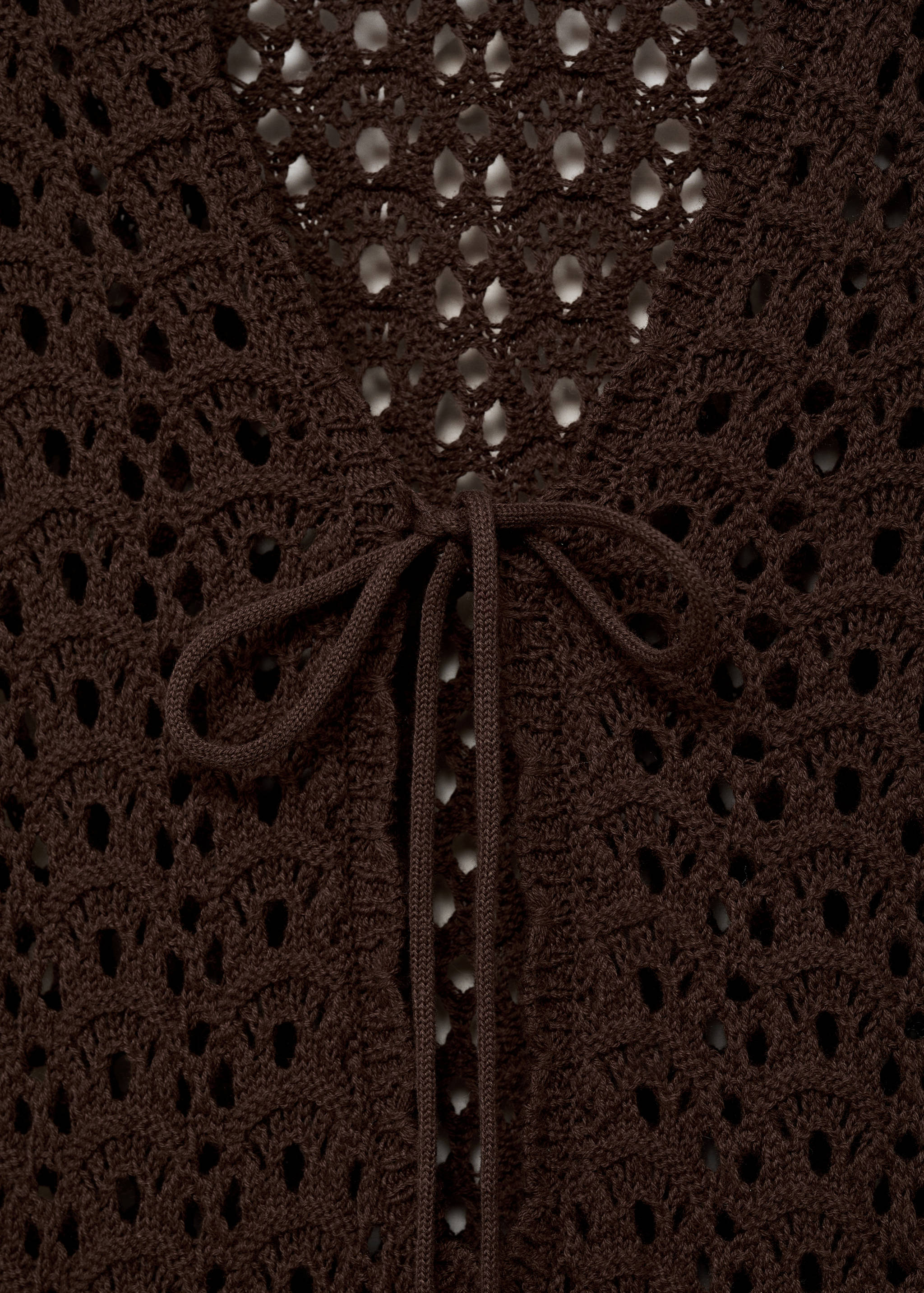 Crochet dress with bow - Details of the article 8