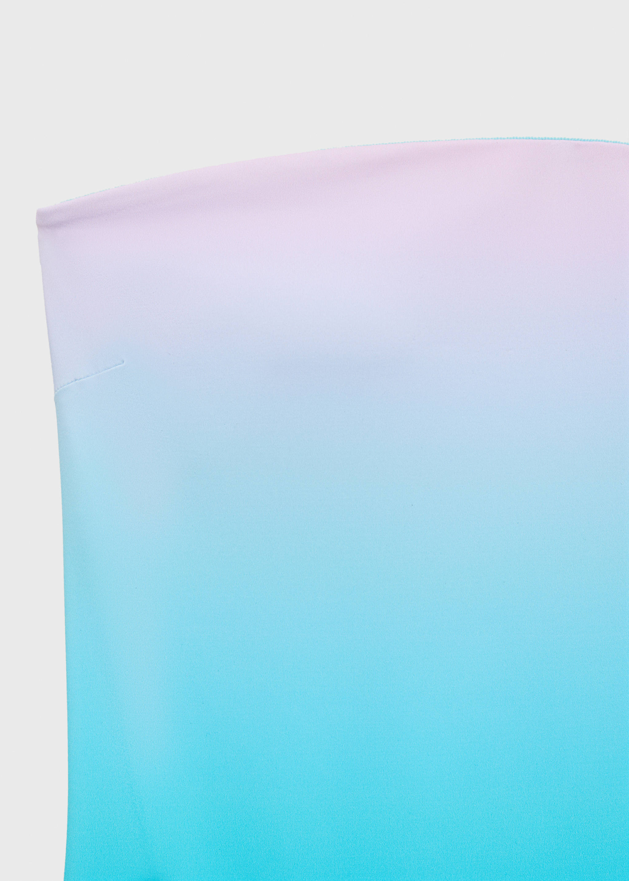 Gradient-effect strapless swimsuit - Details of the article 8