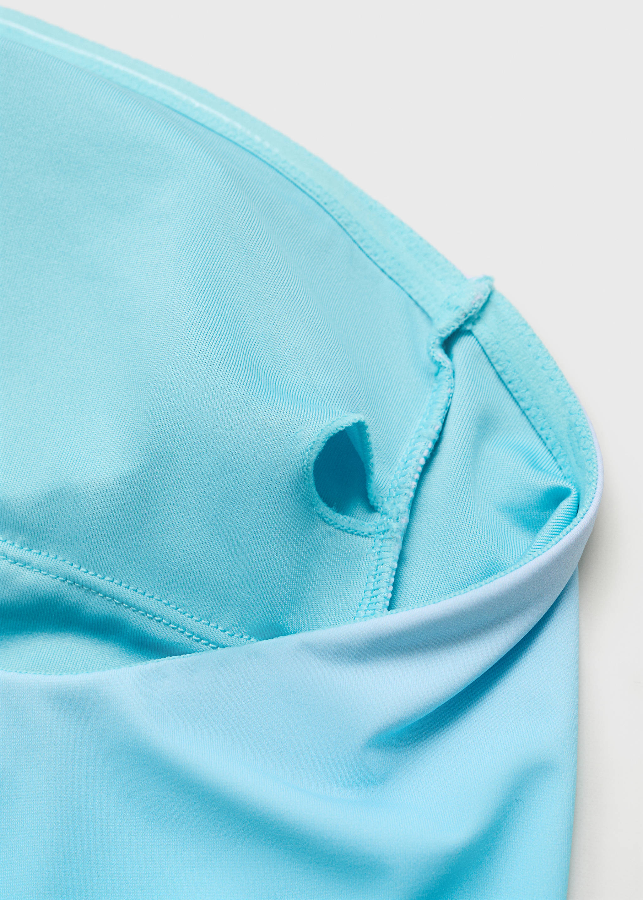 Gradient-effect strapless swimsuit - Details of the article 0