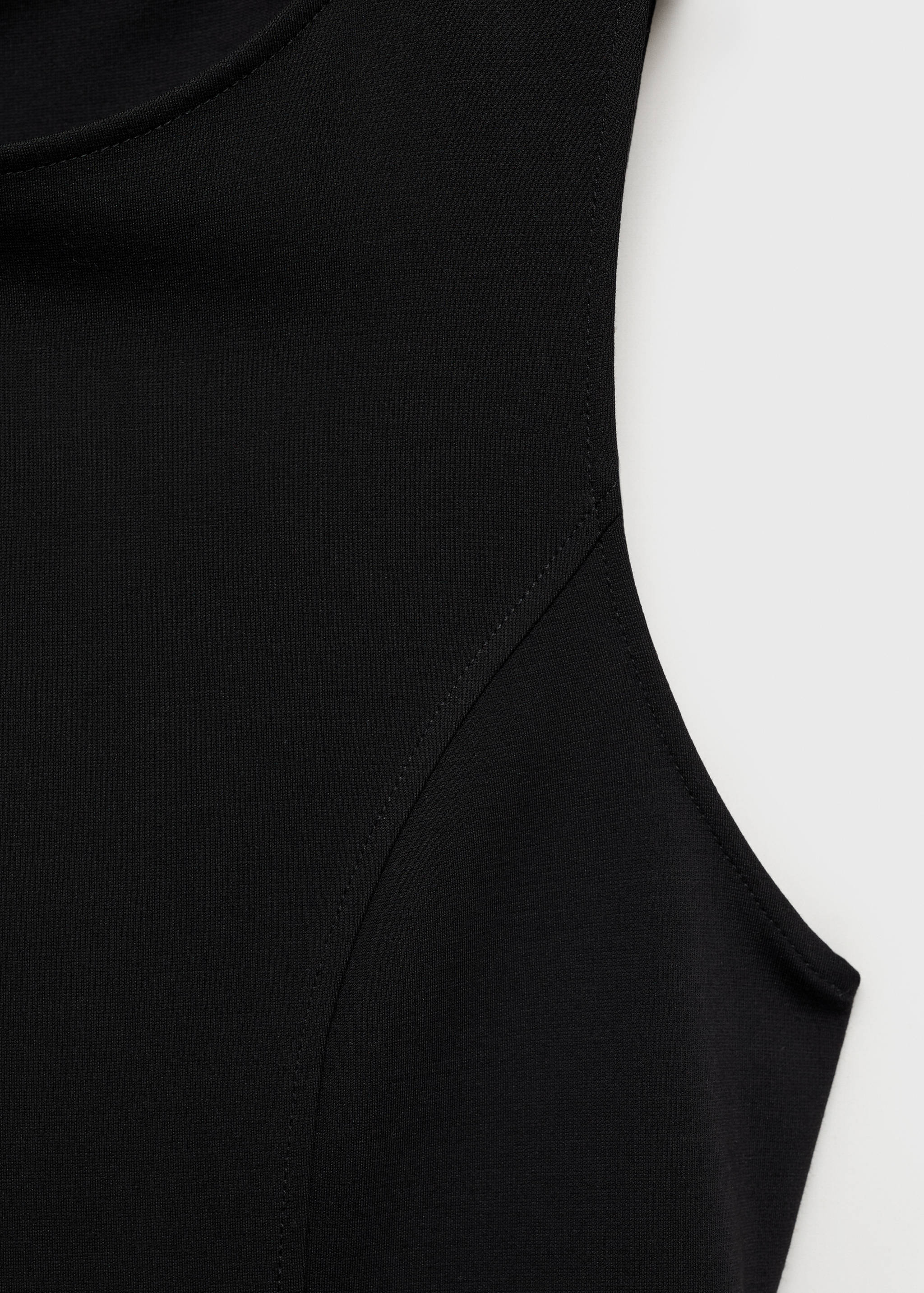 Short combined dress - Details of the article 8