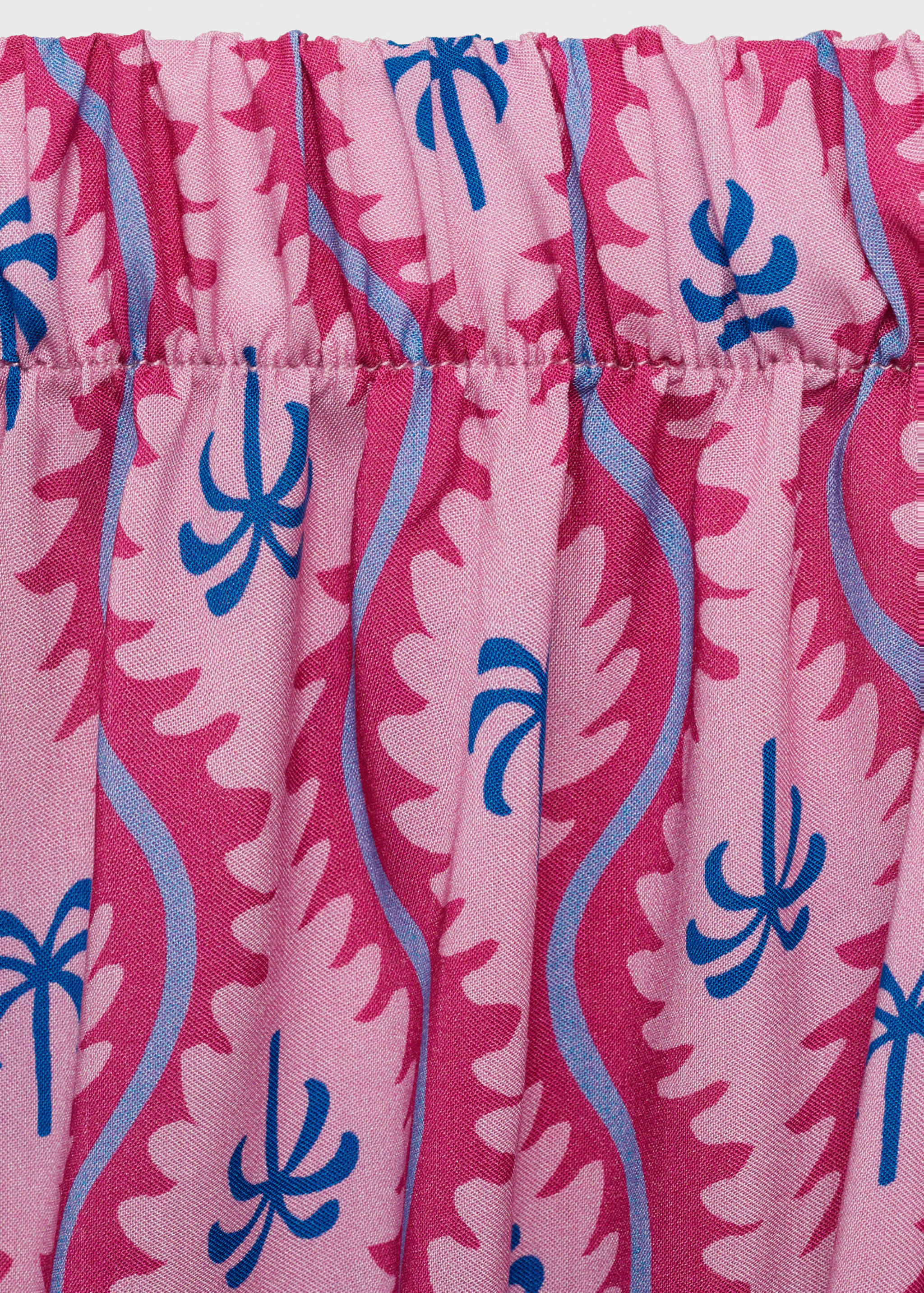 Palm tree printed trousers - Details of the article 8